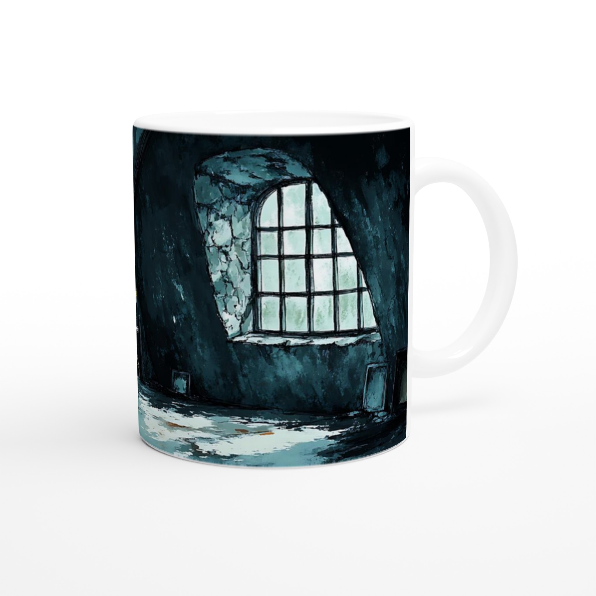 Mystisk Gotisk Vindsrum Mugg - 11oz Keramikmugg i ditt val av 7 färger 9 051d57d8-4476-44a1-8baa-ae7478857478