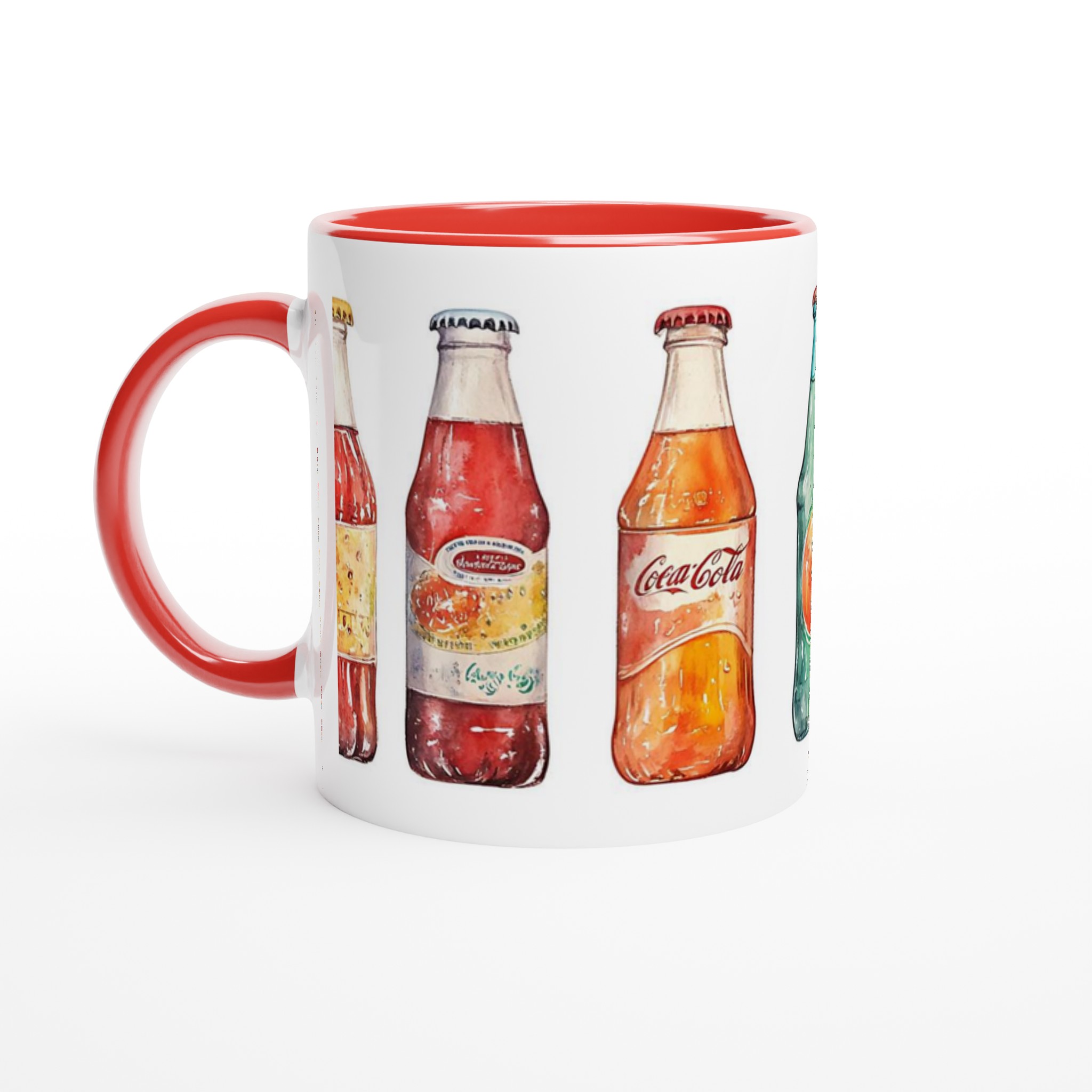 Retro Soda Pop Mugg – En akvarelldröm i 7 färger för din favoritsoda! 5 053b8421-c06b-4e05-81e9-bfe143ba5666