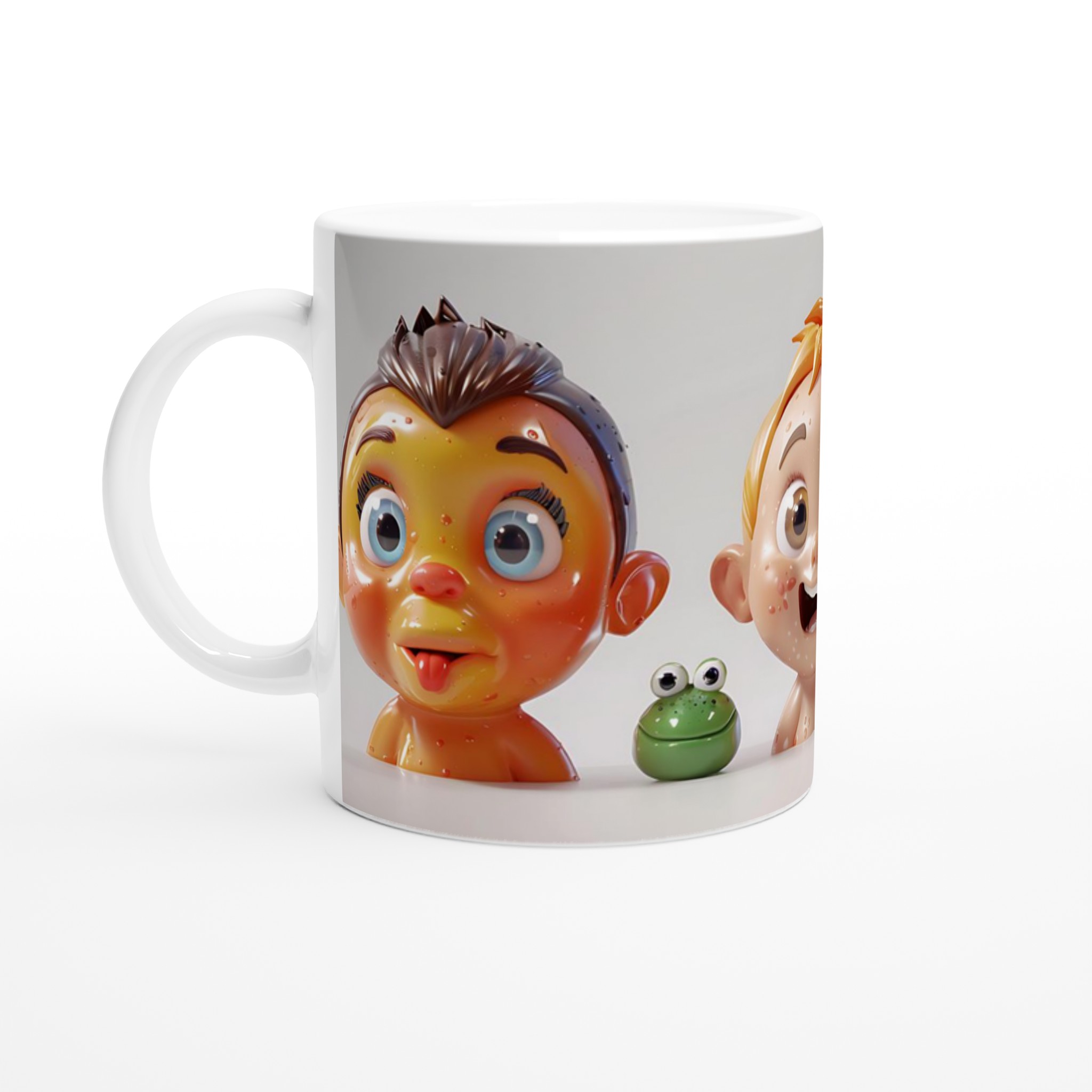 Charmig "Cute Babies" 11oz Keramikmugg – Perfekt Gåva i Valfri Färg! 1 05b69cc2-26e9-4dc4-a3ae-664aeffb64b3
