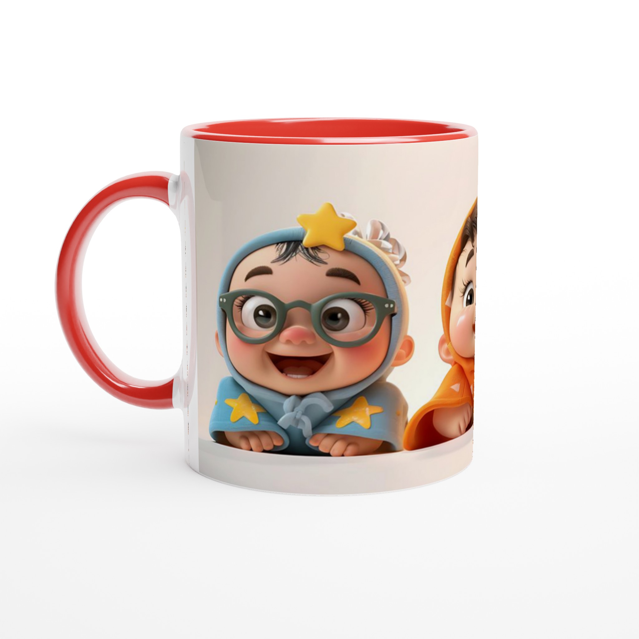 Charmiga Baby Vänner Mugg – En Glad Start på Dagen i Din Favoritfärg! 5 05c4c800-540b-48b8-abc6-4fc9321f1269