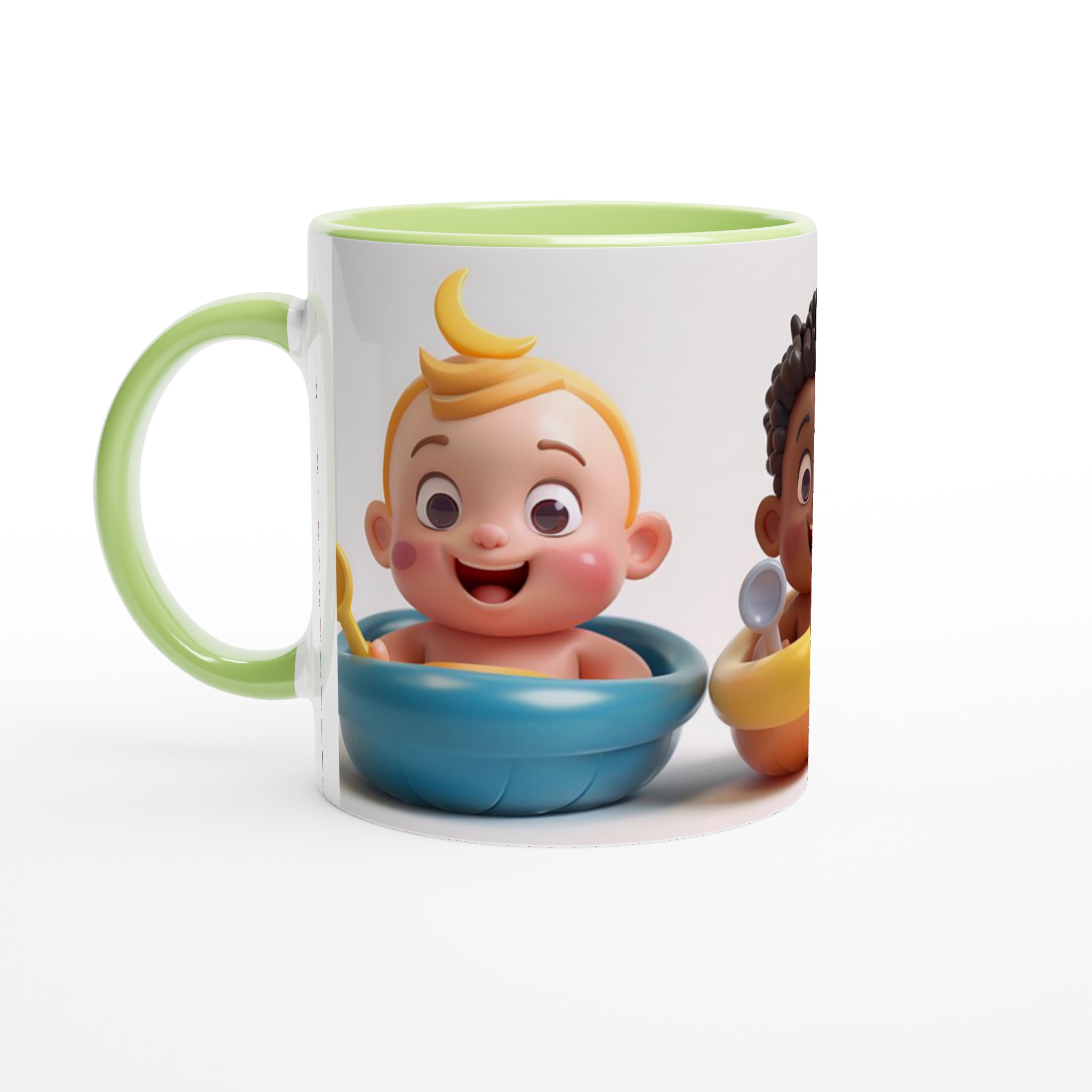 Charmiga Baby Vänner Mugg – Personlig 11oz Keramisk Mugg i Sju Lekfulla Färger 7 05c782c8-9df6-4086-81ba-86f52da8ea3a