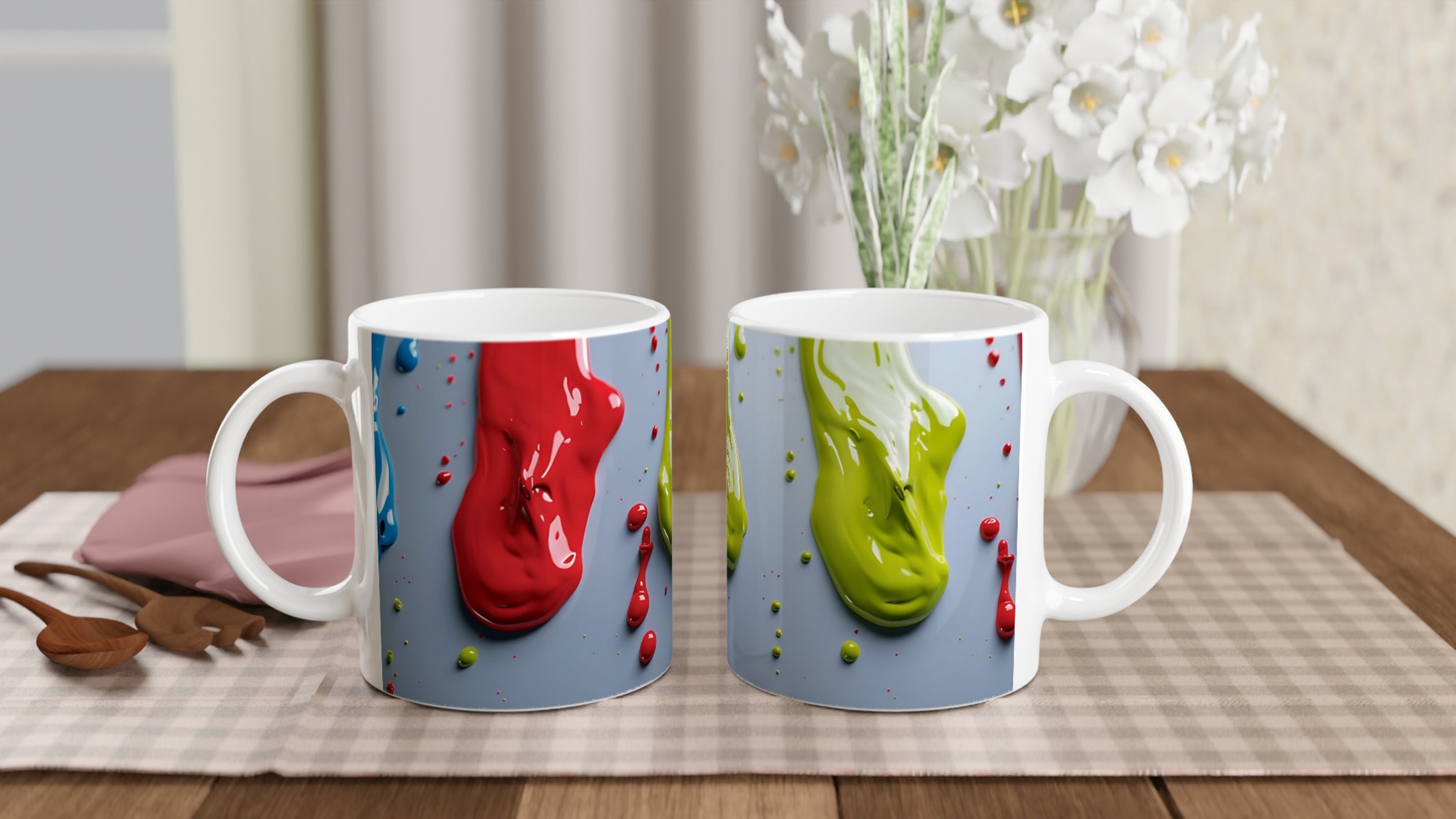 Färgsprakande 11oz Keramisk Mugg – Välj bland 7 Livfulla Kulörer 10 05f0cf7a-17fd-4ff4-aa6d-cff18ea16945