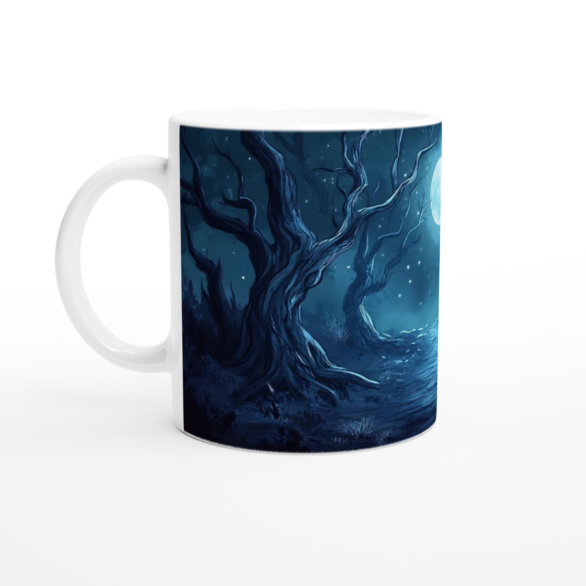 Förtrollad Skog Mugg - Månskensmagi i 7 Färgstarka Nyanser, 11oz Keramikmugg 1 0626c4a7-bdba-4c2f-9184-85829c0c30d7