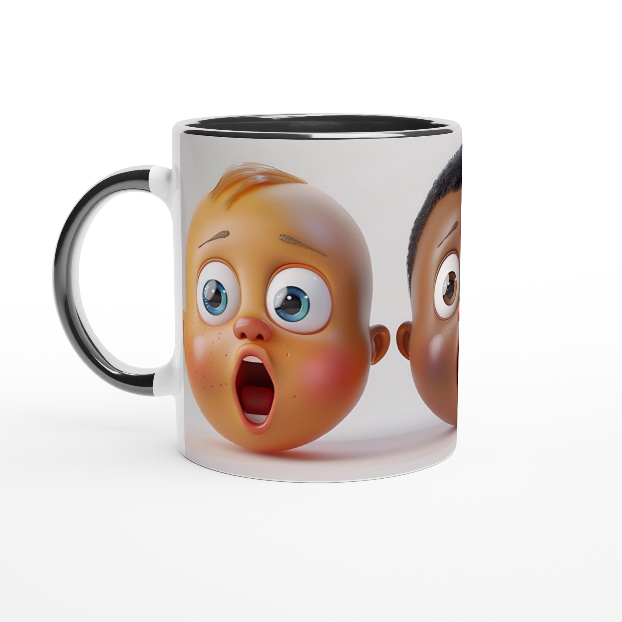 Shockingly Söta Bebisar! 11oz Keramisk Mugg – Välj din favoritfärg för en överraskande present 4 063048c8-310a-433b-95b4-102c34c1c1f6