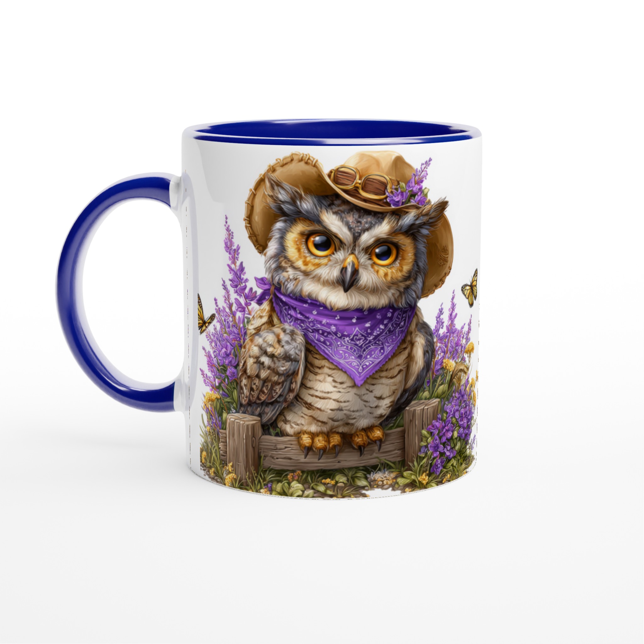 Charming Owl Ceramic Mug – 11oz Premium Mug in Your Choice of Seven Colors 2 064d82b0-41aa-4be0-8b72-cd7f0d5f32bb