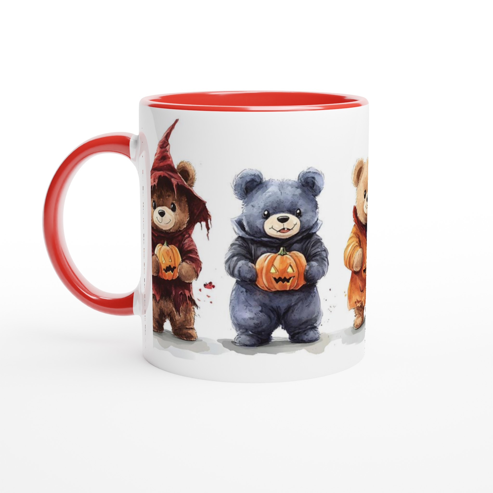 Bus eller godis Teddybjörnsmugg – 11oz Keramikmugg i ditt val av färgstarka nyanser 5 06561db2-ed48-4f4d-8f3c-f288536d3b53