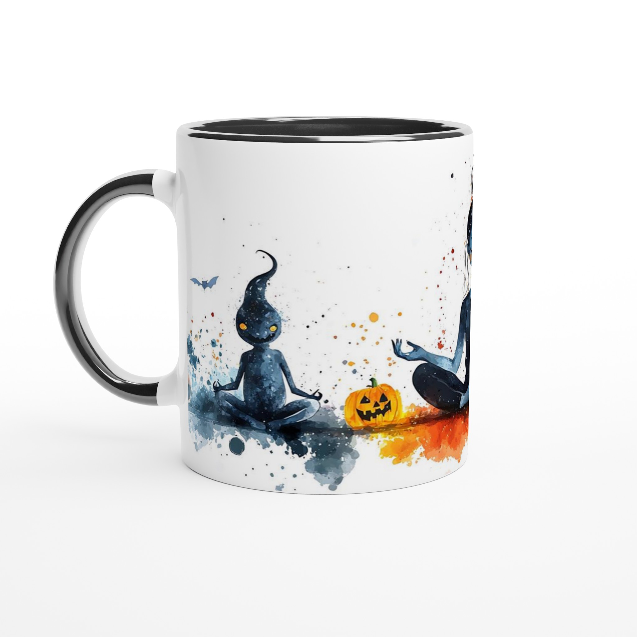 Zen Halloween Watercolour Mugg – Avkopplande Spöken & Pumpor i Din Favoritfärg! 4 0664200a-f978-4079-8f27-c2f9b7ca33de