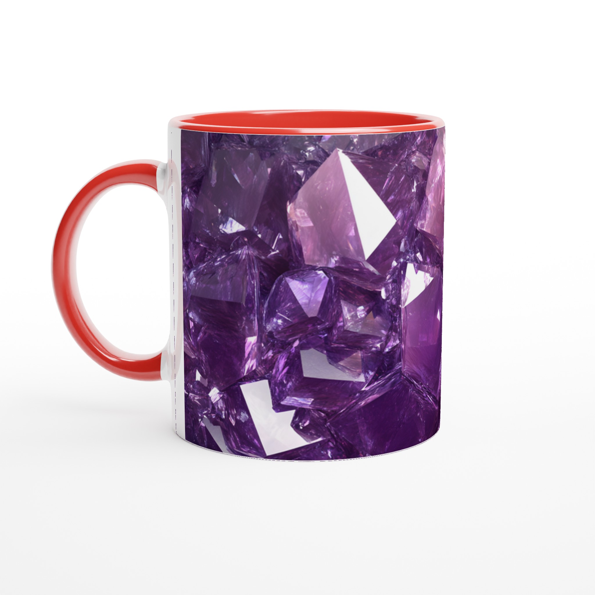 Ametistglänsande Keramisk Mugg – 11oz Kristallklar Design i Flera Färger 5 06a2a993-85f4-4ff0-b7f0-935d5547d205