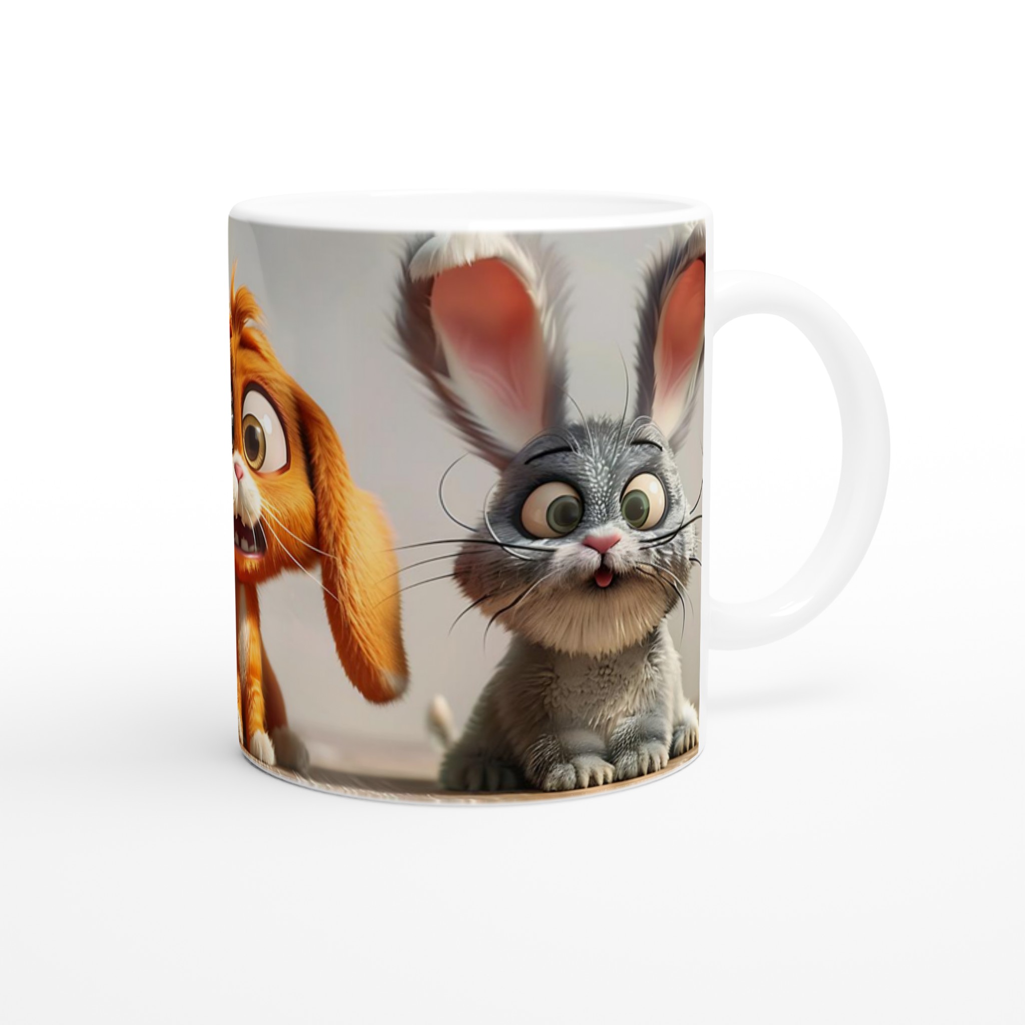 Charmig Keramikmugg med Roliga Djurmotiv – 11oz Kaffe-/Temugg i Flera Färger 9 06bd0756-e8b8-485d-af85-2eaceeb71515