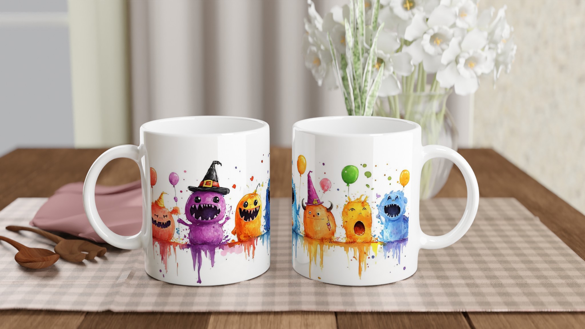 Mångfärgad Monsterparade – 11oz Keramisk Mugg för Busiga Stunder & Färgstarka Tryck! 10 06ecb6a4-f68a-4371-baba-b8efcaae0f79
