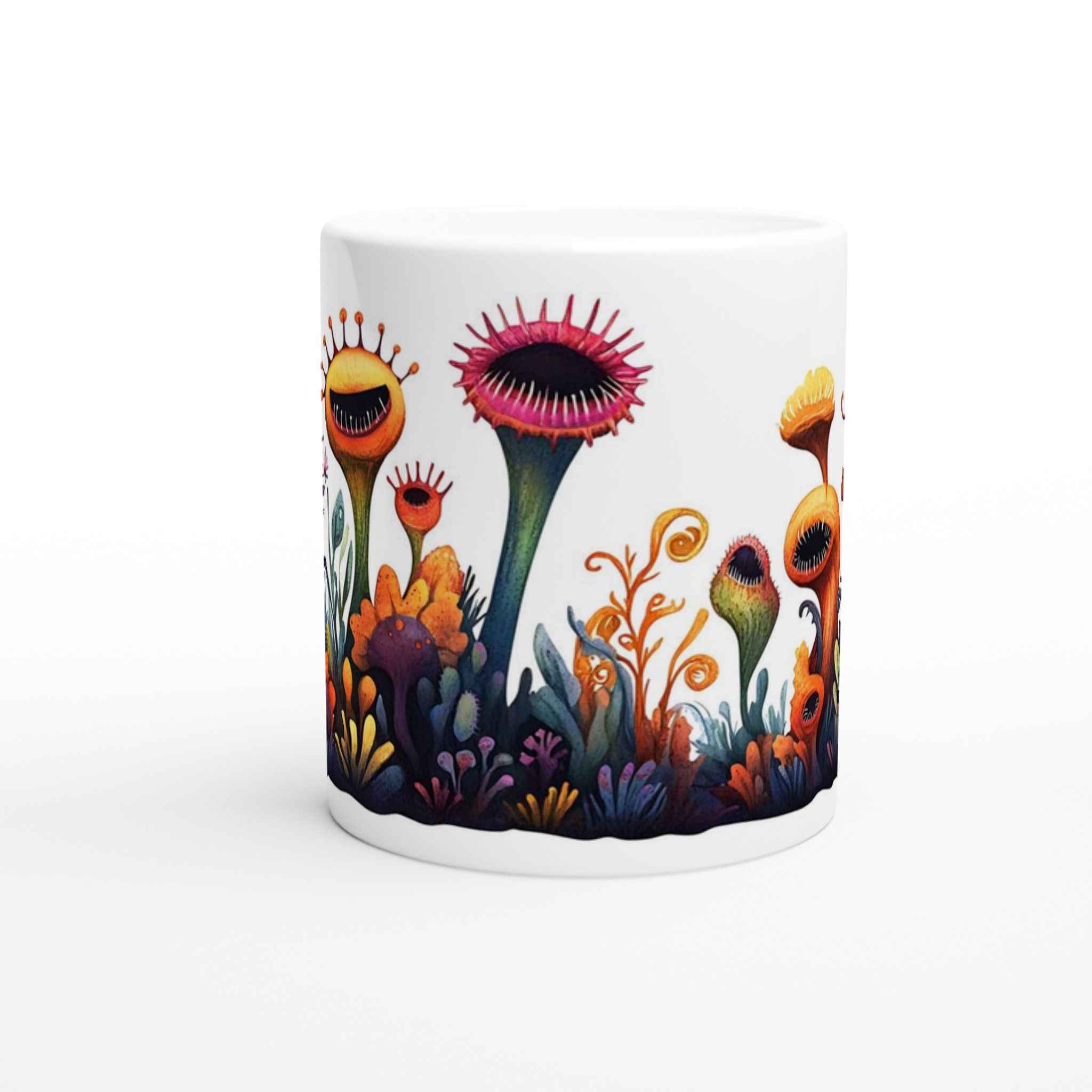 Mystiska Blommor 11oz Keramisk Mugg - Drömsk Design med Livfulla Färger 8 0732a11c-aa9f-405c-8f7d-744aa06b85ed
