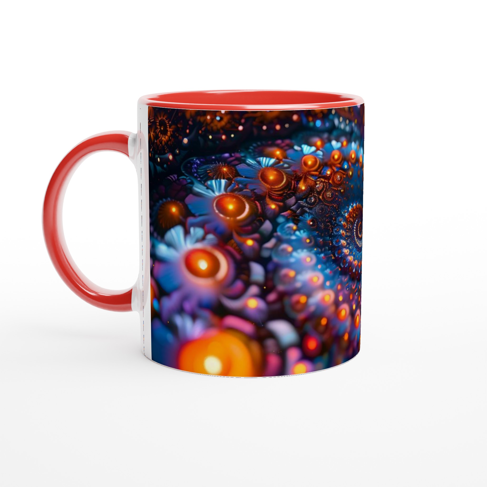 Kosmisk Spiral Mugg – Abstrakt Konst för Kaffeälskare i Din Valda Färg 6 076ba85f-a406-4dc0-a111-44a14343c9ff