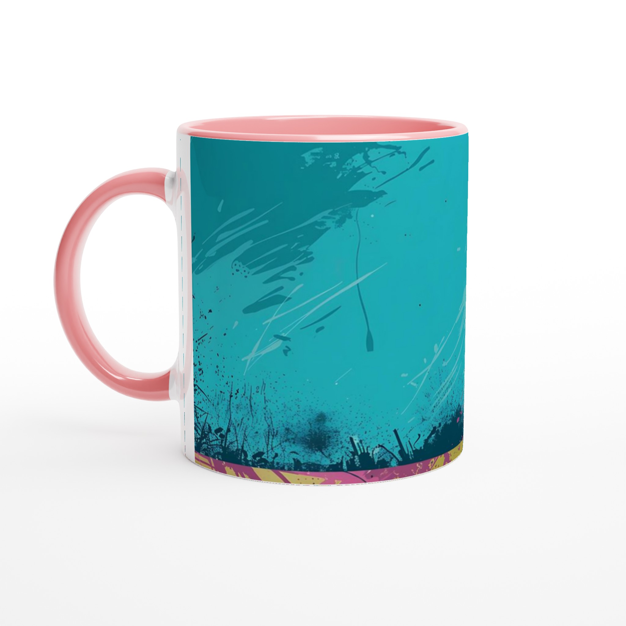 Frihetsstatyn Art Print Kaffemugg – Färgstark New York Inspiration i 11 oz Keramik 6 07752e26-81f4-46d7-8f2a-2d2b053b1b14