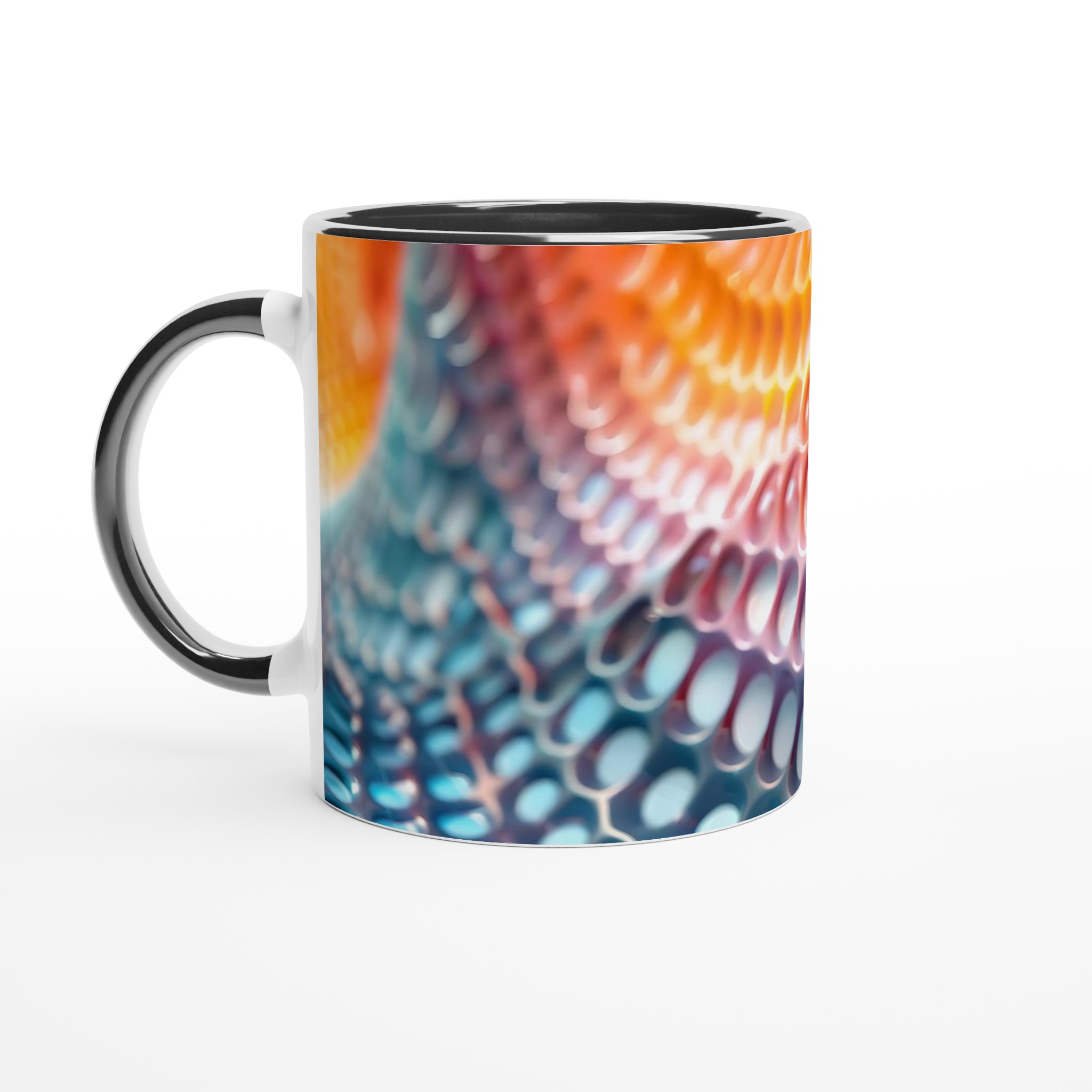 Abstrakt Solnedgång Keramikmugg - 11oz i Valfri Färg för En Levande Kaffestund 4 0778b7c2-7546-4222-b2a5-aaaad2b7ccf8