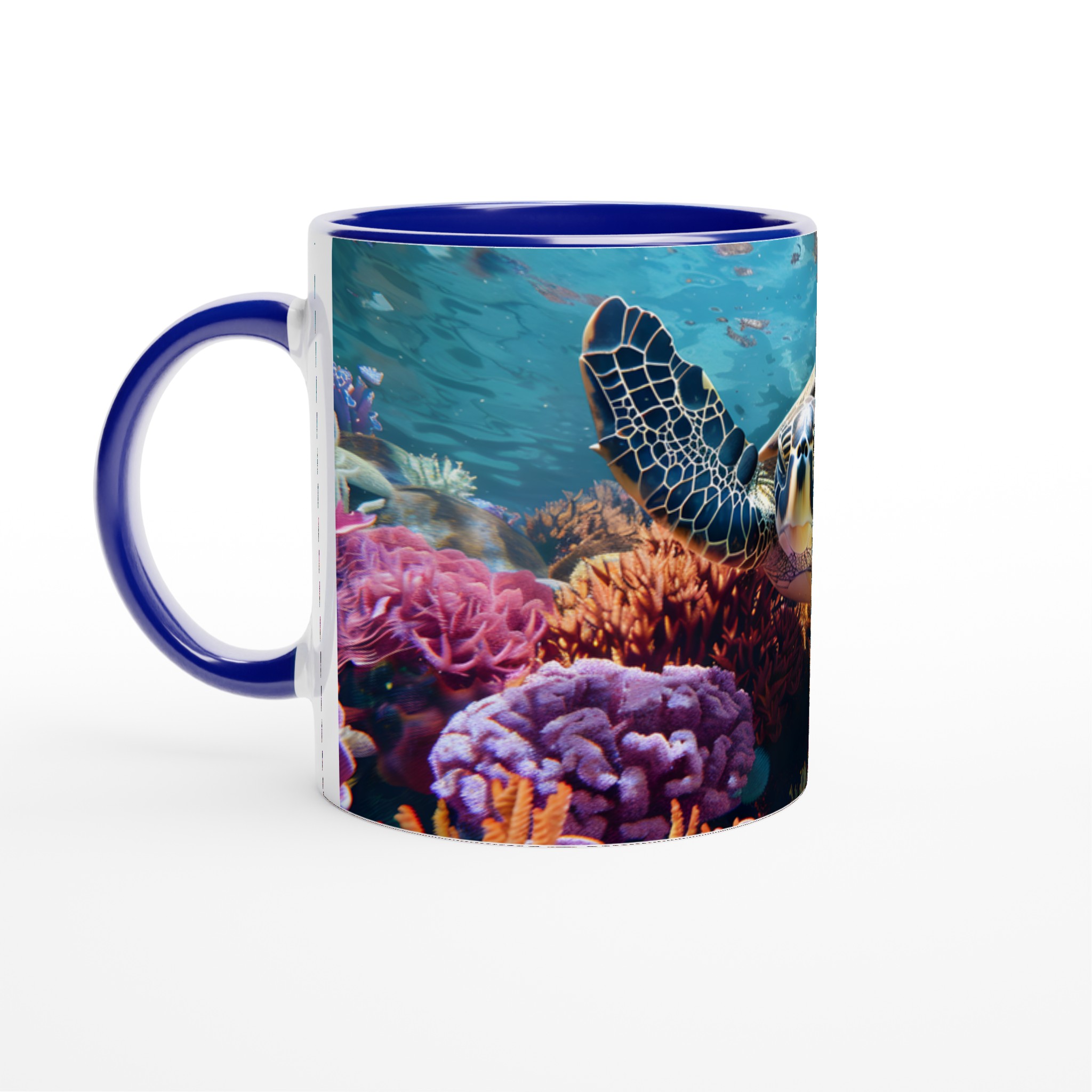 Majestätisk Havssköldpadda 11oz Keramikmugg – En levande undervattensvärld för din kaffestund 2 079c4cd4-b35c-4816-90d6-c2d76be8b0df