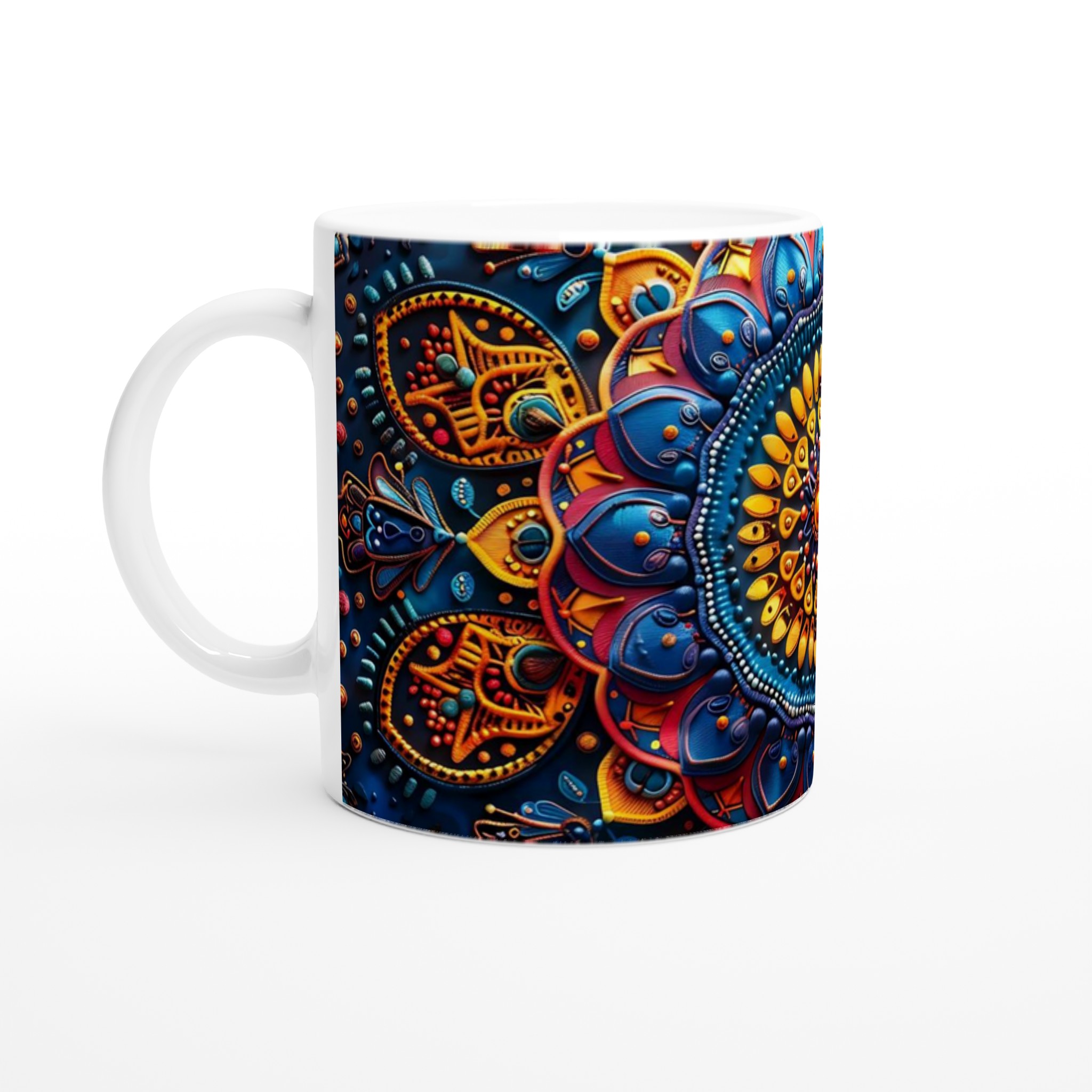 Konstfull Mandala Keramikmugg – Vibrerande Design för Färgstarka Stunder 1 07b18fb7-3f7c-407d-82d7-5da1040827fe