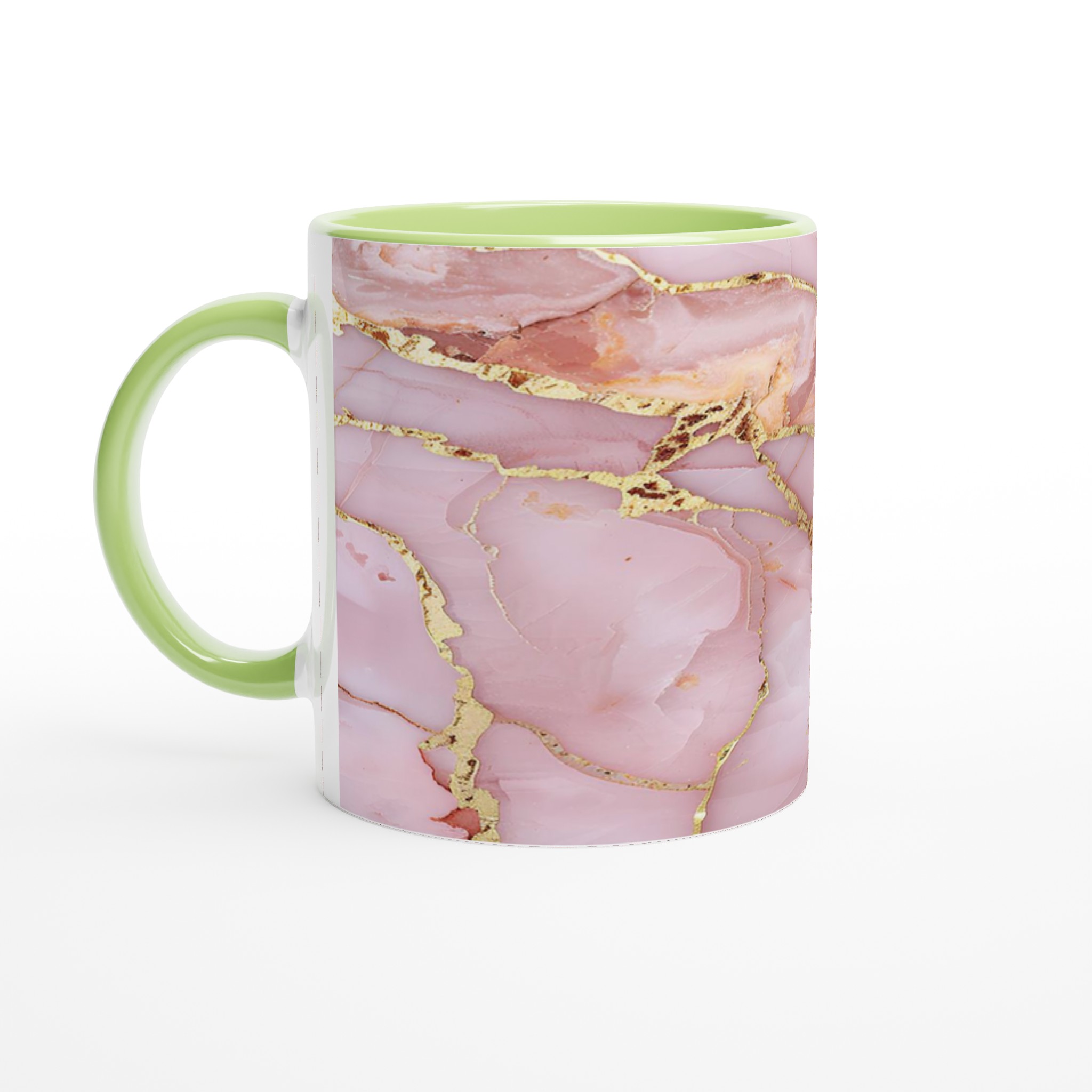 Marmorerad Keramikmugg 11oz – Guldkantad Rosa Elegans i 7 Färger 7 07cf5a43-ba55-48ed-b658-91b985d7cb6c