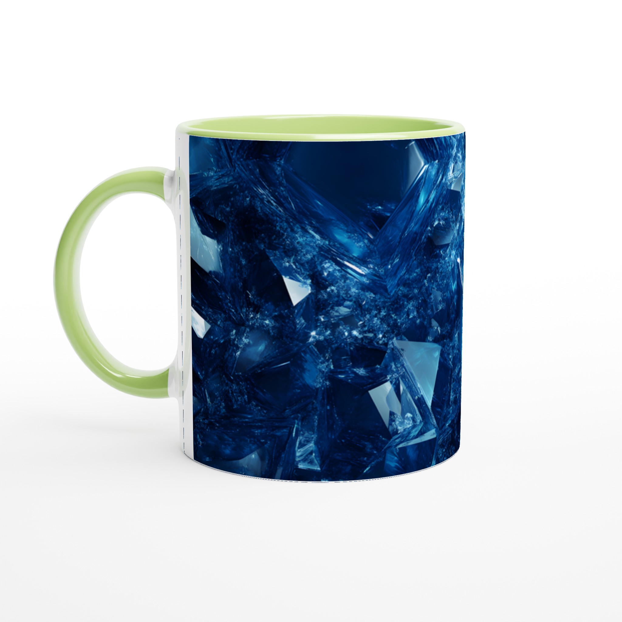 Iskall Blå Kristallmugg – 11oz Premium Keramikmugg i ditt val av sju livfulla färger 8 07e91a0f-b539-43af-8d3f-7f0a29461ed9
