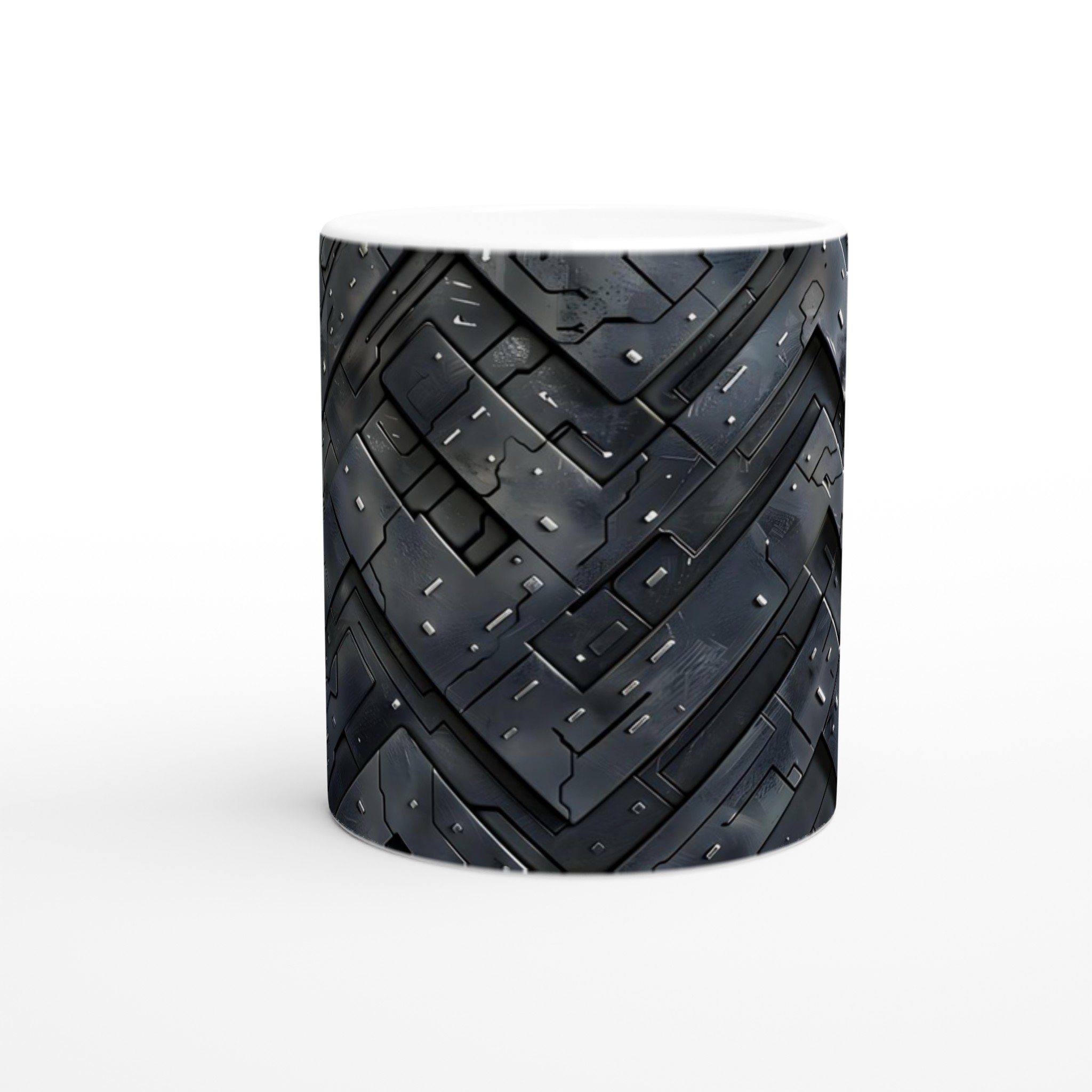Cyberpunk Gear Pattern Keramikmugg - 11oz, Välj Din Färg! 8 08034bfa-c4d4-4974-8c65-7e659b30f9ad