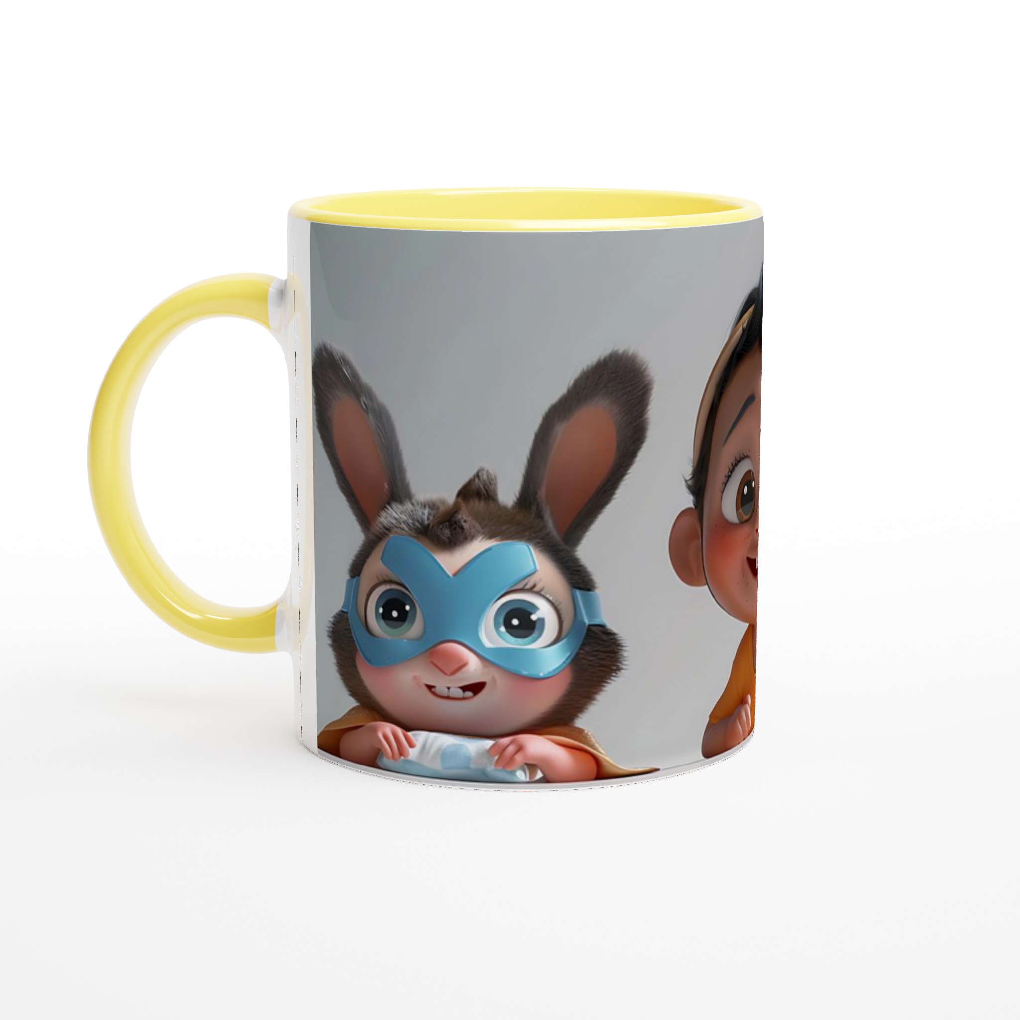 Söta Vänner Keramikmugg - 11oz, En lekfull present för alla åldrar 3 08424055-0d39-426c-a7e3-c871bab8d945
