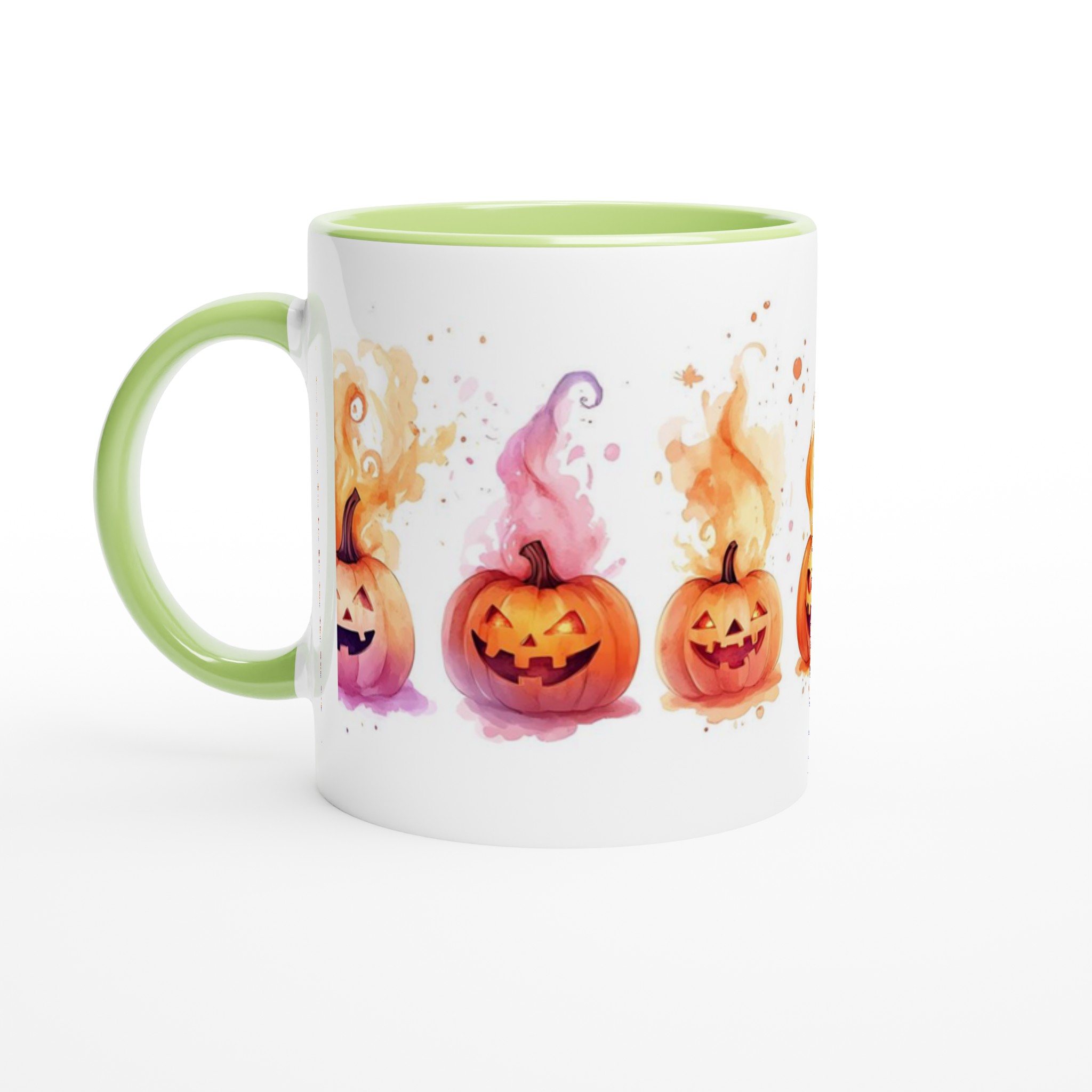 Läskigt Söt Halloweenmugg – Vattenfärgspumpor i Vibrerande Färger 7 0855df98-2fad-46d6-b514-d56d24afc970