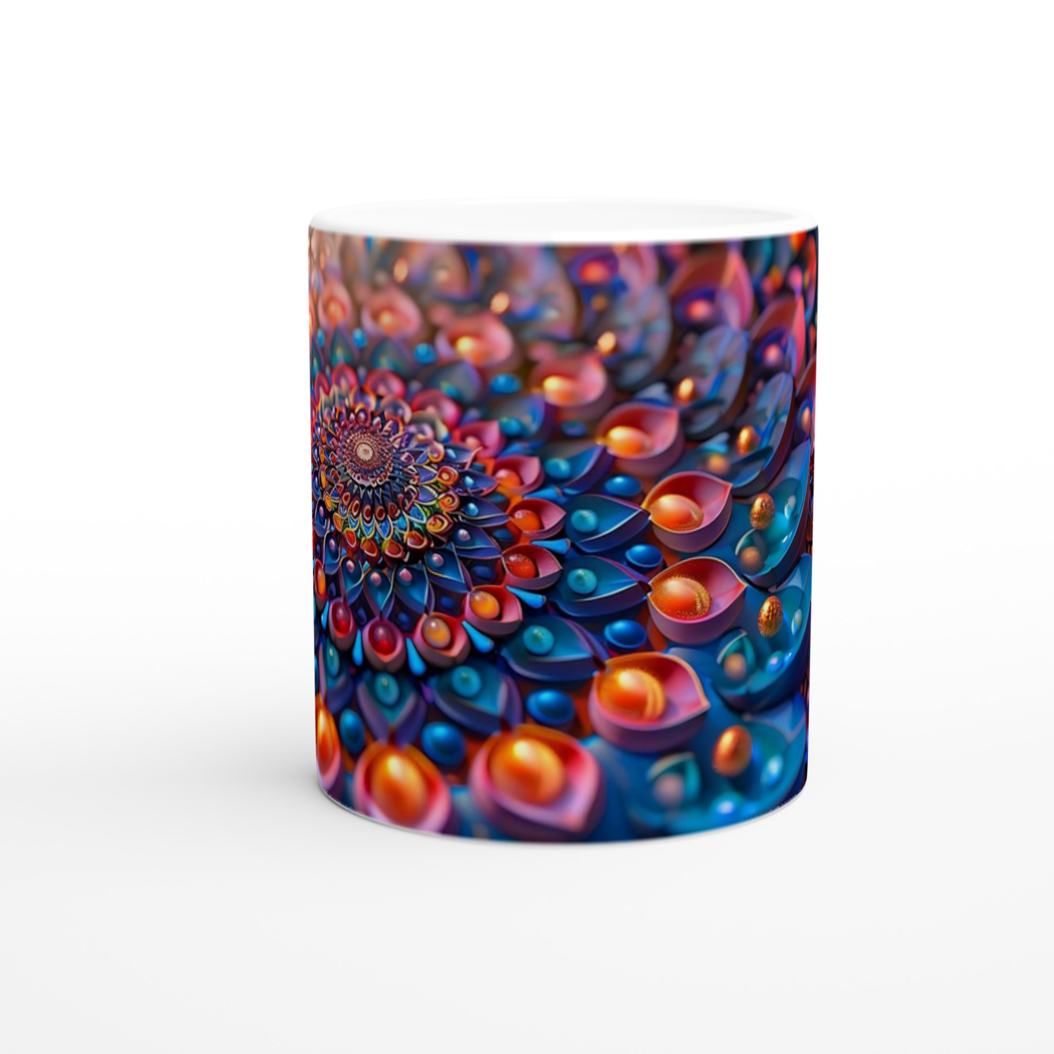 Kosmisk Blomster Keramisk Mugg – Upplev Din Favoritdryck i Strålande Färg 8 085ebf69-b716-4ad0-a4ca-53f8daa00662