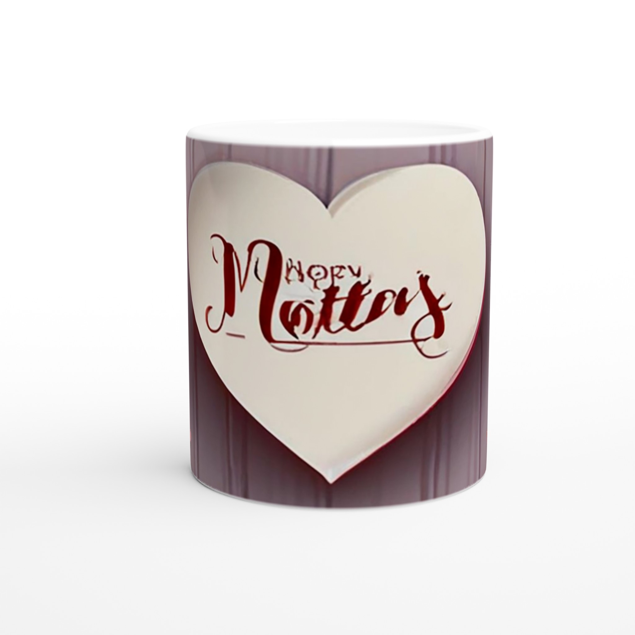 Vit 11oz keramisk mugg med hjärta och blomsterdesign – välj din perfekta färg 8 0876f499-2157-4c1f-830e-e8949a240d06