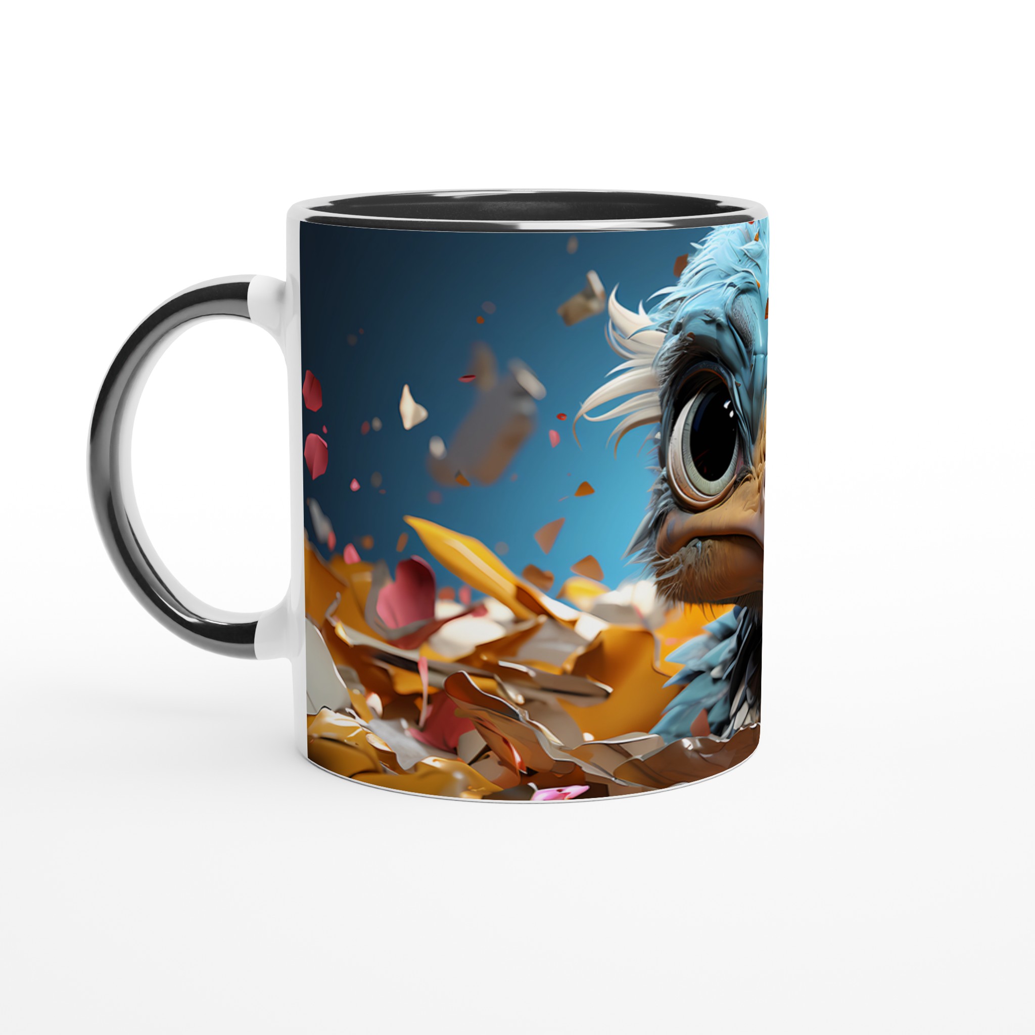 Charming Fågelunge Mug | Söta Ögon & Ljusa Färger i Keramik – Välj Din Favoritfärg! 4 089a713a-237e-437f-965c-f4fe04f2d729