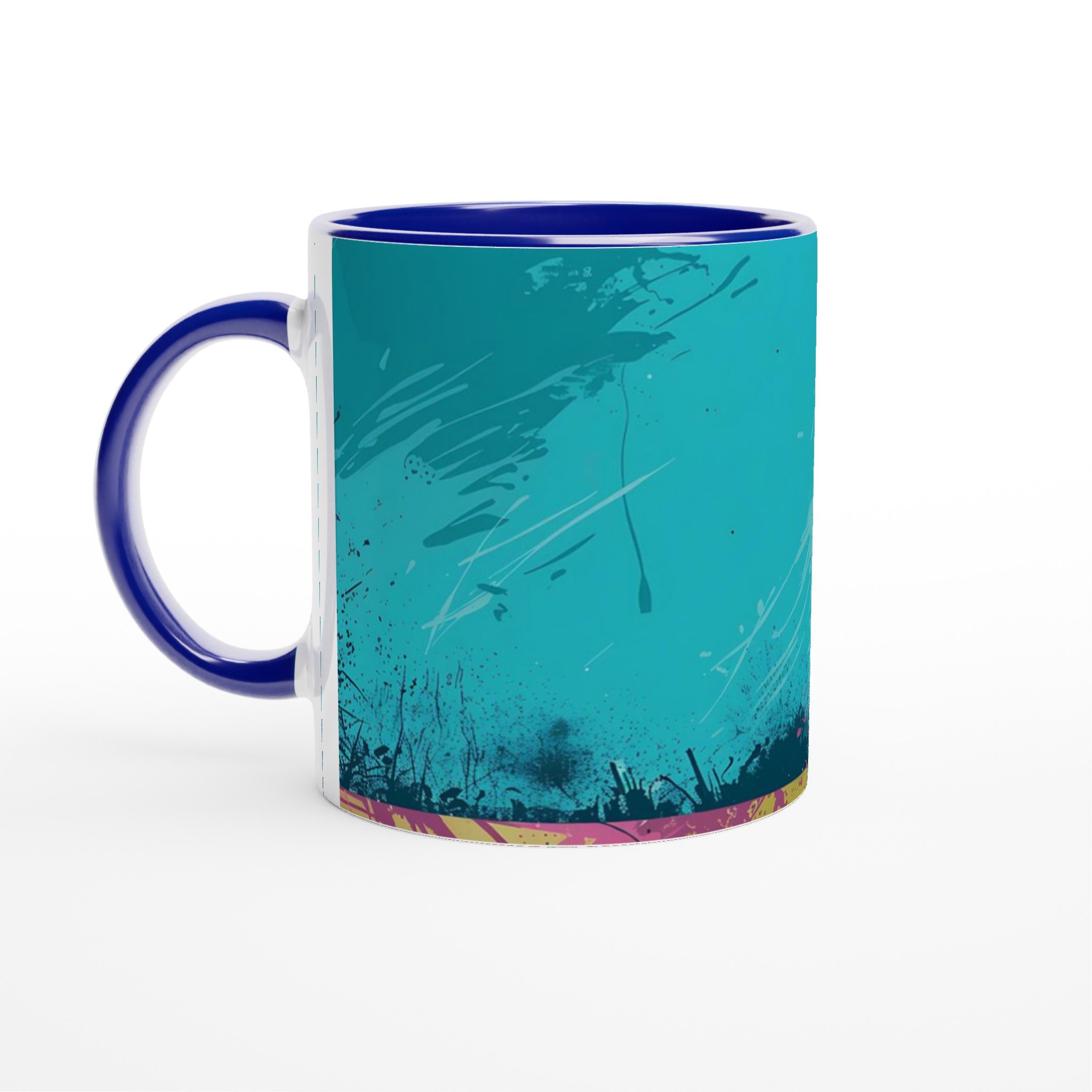 Frihetsstatyn Art Print Kaffemugg – Färgstark New York Inspiration i 11 oz Keramik 2 091c8613-4140-4daa-a5fd-07d4ba3fc324