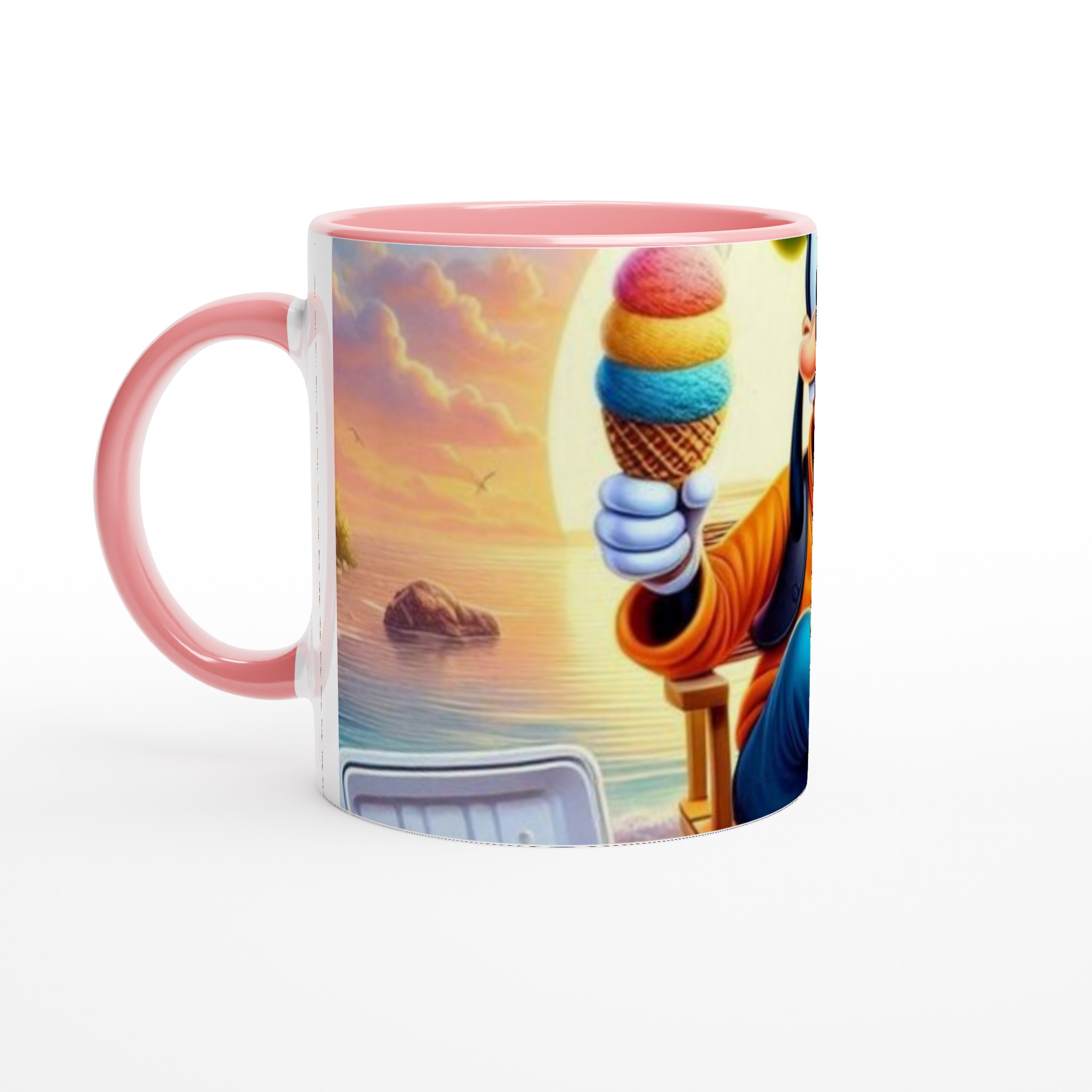 Vit 11oz Keramisk Mugg med Lekfull Goofy-design i Flera Färger 6 093df330-c601-453a-93f9-814db8da9c31