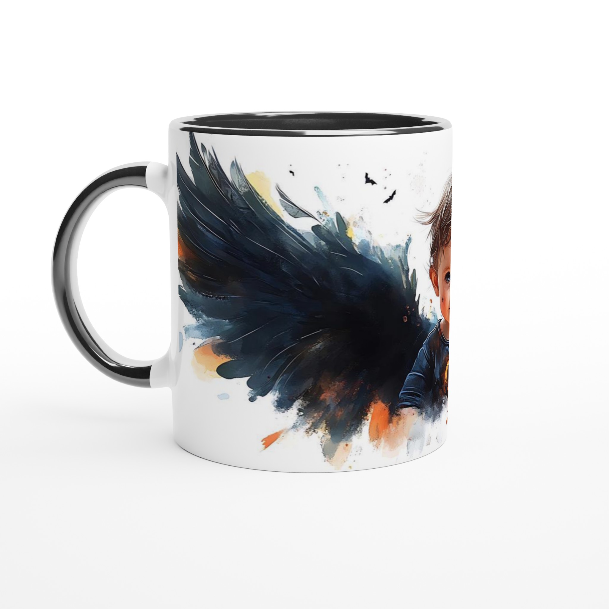 Söt Halloween Ängel Mugg - Perfekt för Kaffe & Te i Dina Favoritfärger! 4 0945bced-a268-4a19-9f0f-e622f3294458