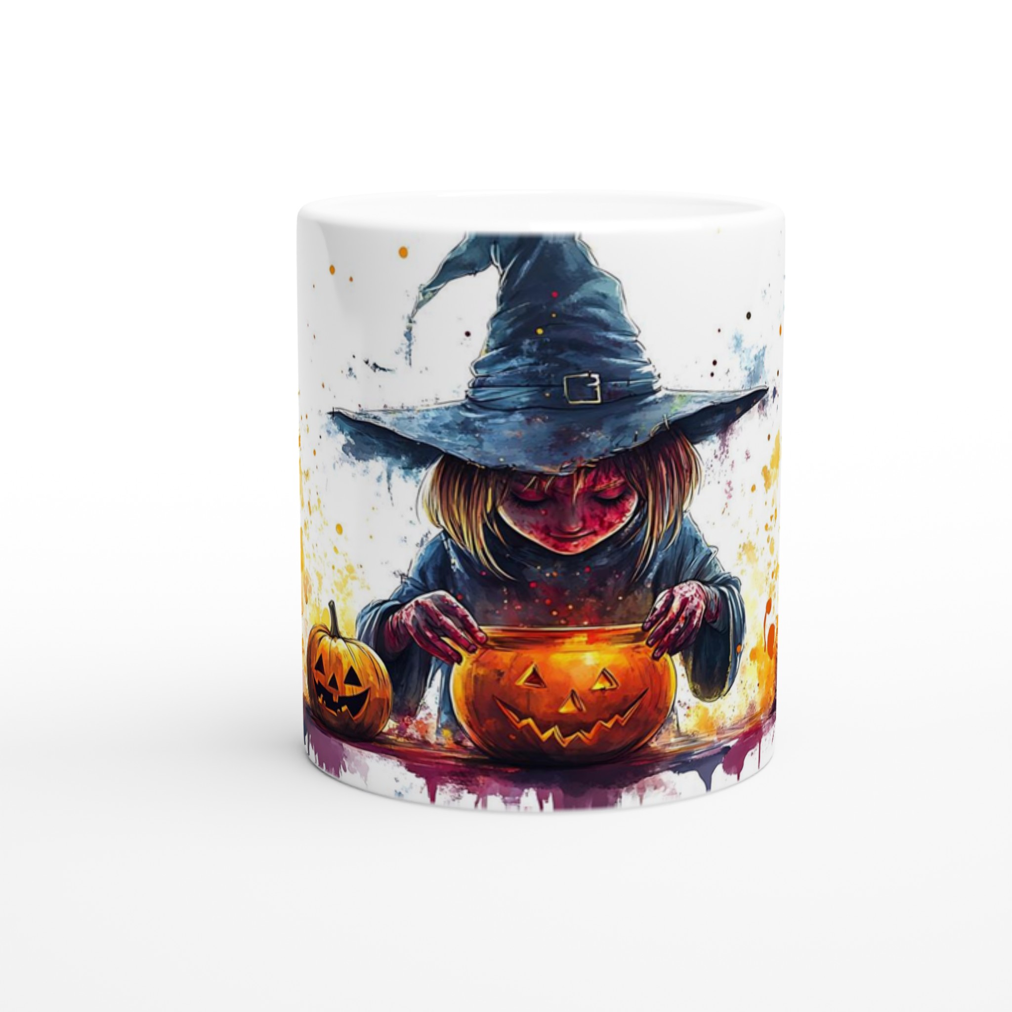 Mystisk Halloweentrollkarl Mugg - Välj bland 7 kusligt coola färger! 8 097381c4-8162-433b-9b14-24db126114ec