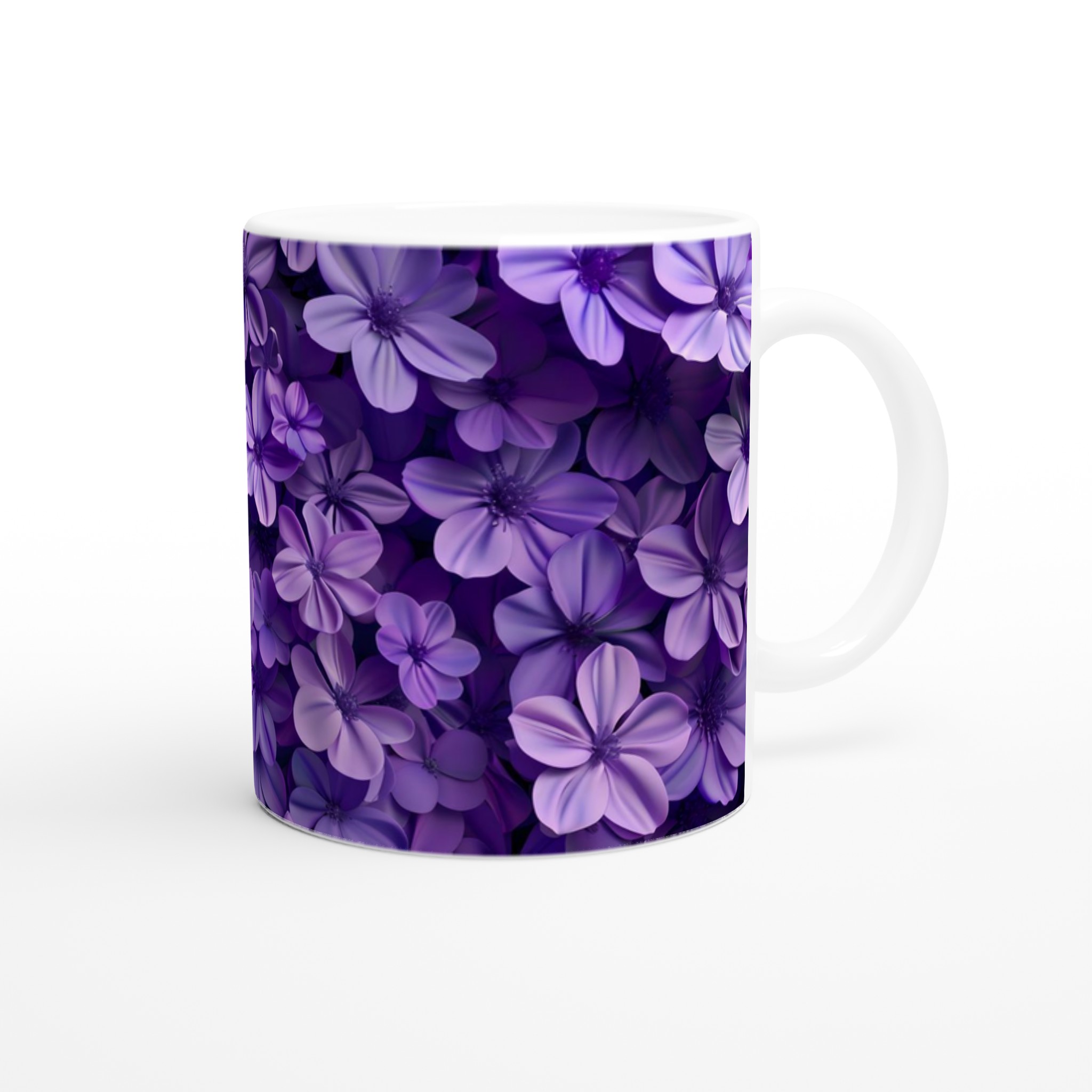 Lila Blomsterdröm Keramikmugg – Din Kaffepaus i Sju Färgstarka Nyanser 9 09ce7173-f8e9-4a97-ac91-961e3b903c34