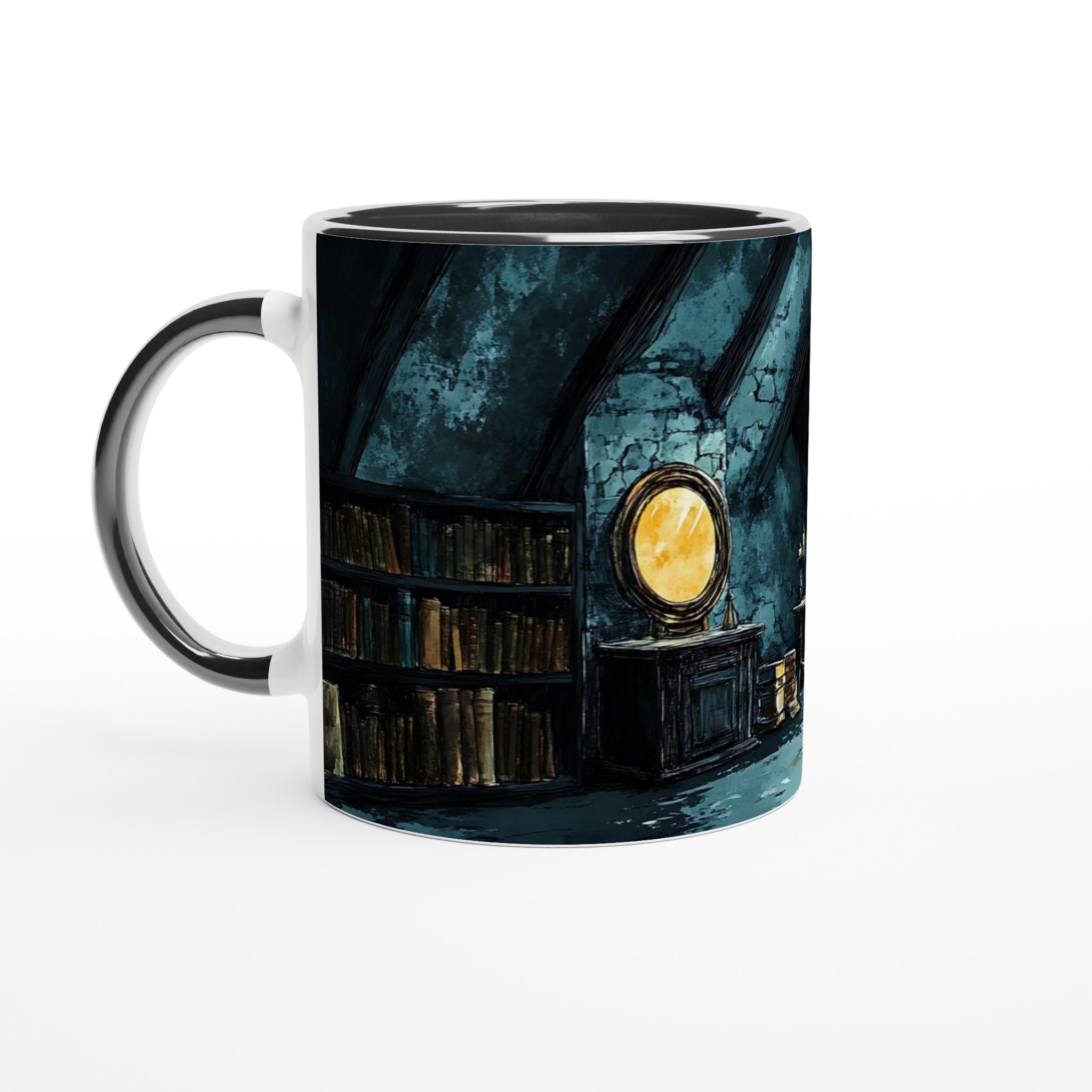 Mystisk Gotisk Vindsrum Mugg - 11oz Keramikmugg i ditt val av 7 färger 4 09e5283c-9dd5-4e38-8f5f-33a72396b9f1