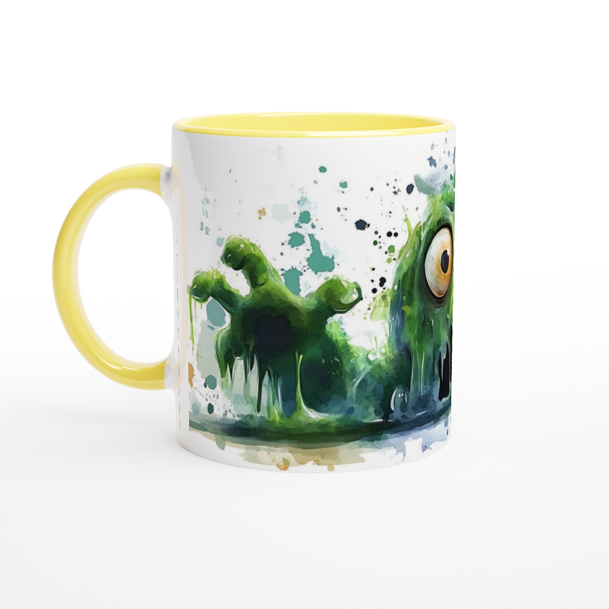 Sleazy Slime Monster 11oz Keramisk Mugg – I Din Valfria Färg 3 0a016e89-b062-4053-96d0-cbeaa640b085