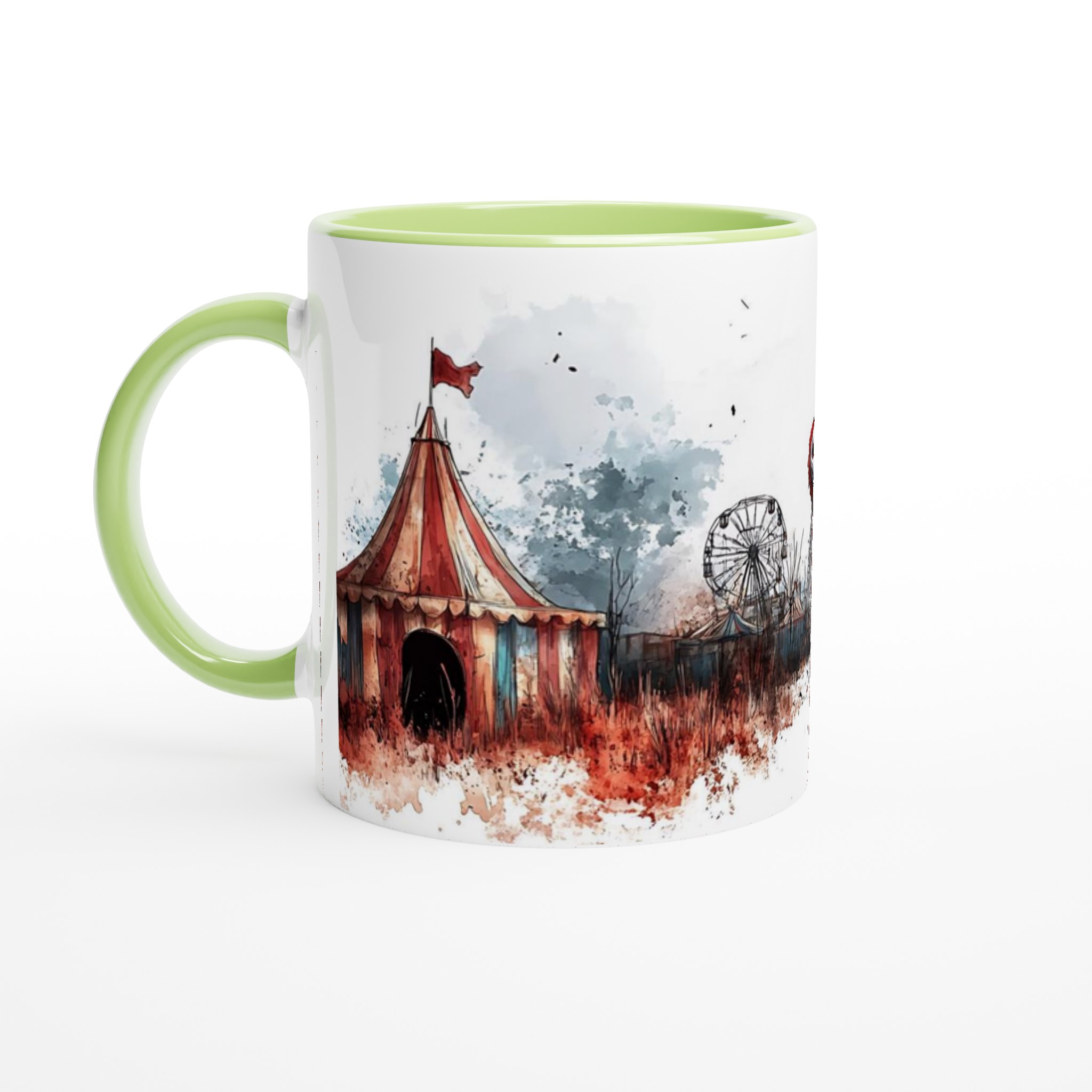 Horrorcirkus Mugg – Unik 11oz Keramikmugg i ditt val av 7 kusliga färger 7 0a37604b-b428-470a-9600-c95701654595