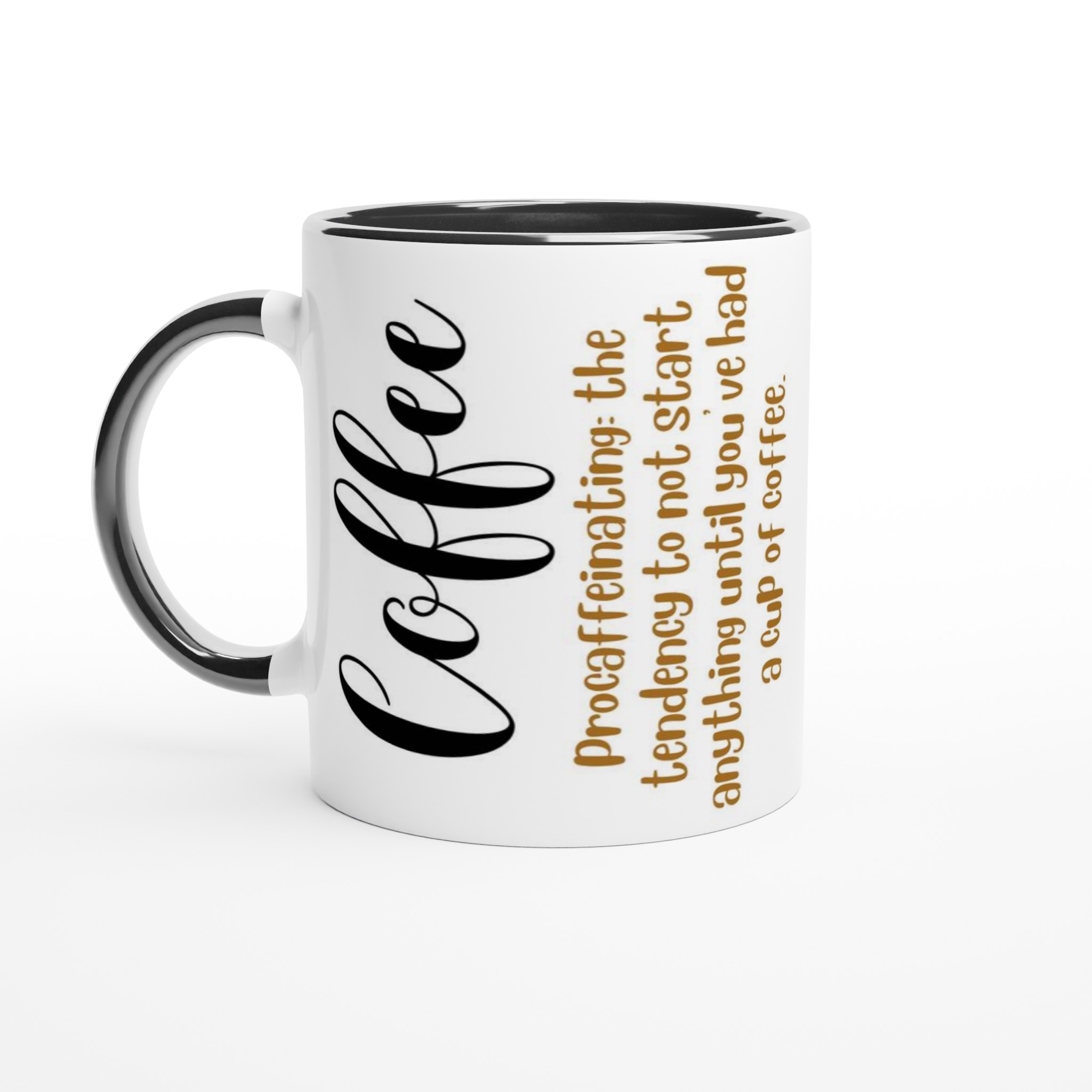Vit 11oz Keramisk Kaffe-mugg med Inspirerande Citrat i Flera Färger 4 0a6515c9-1ed4-4e0e-b8d1-57597e2a4615