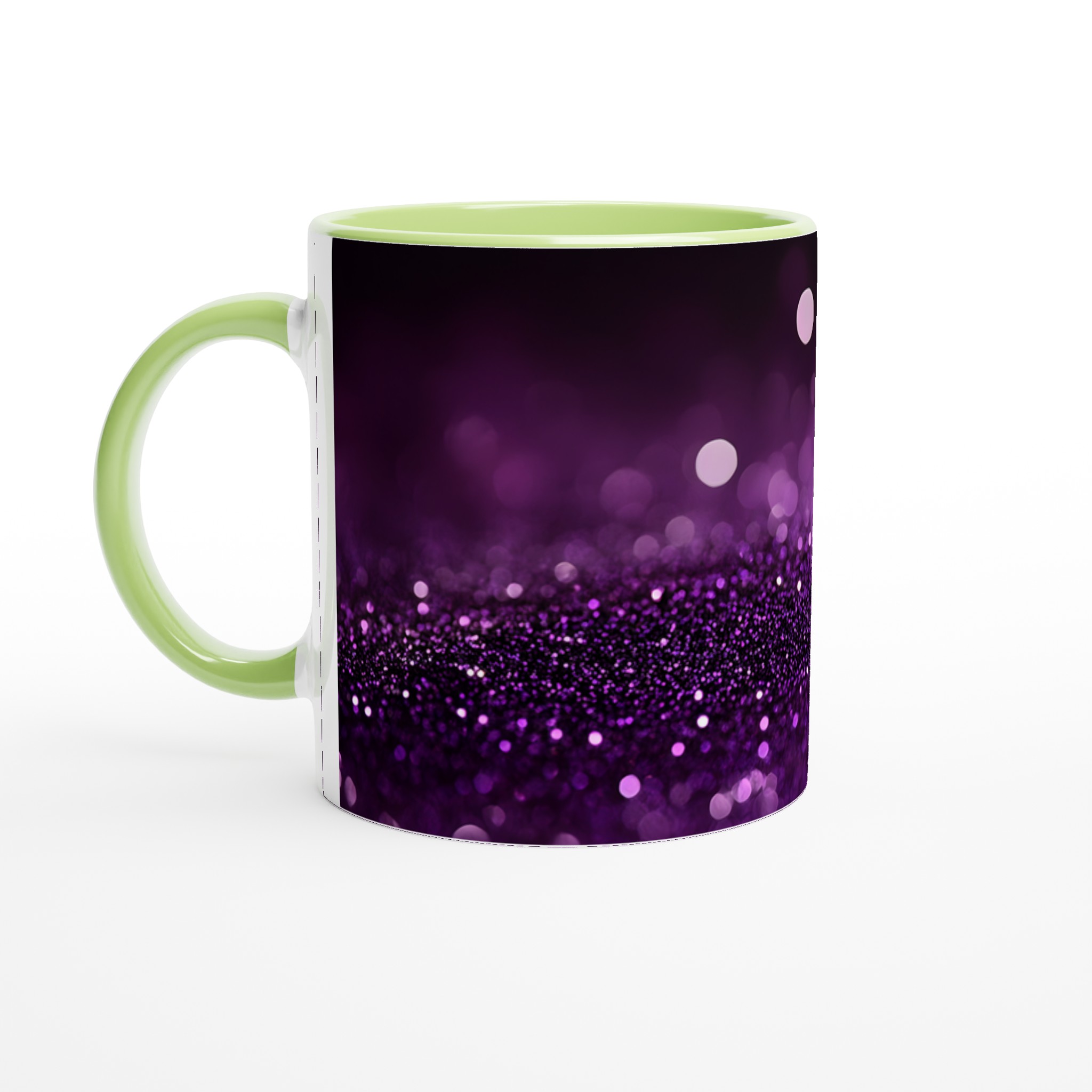 Glittrig Dröm: 11oz Keramikmugg i Lila & Glitter – Välj din Färg 7 0a81e492-3553-42ee-b20f-fb71c23afed6