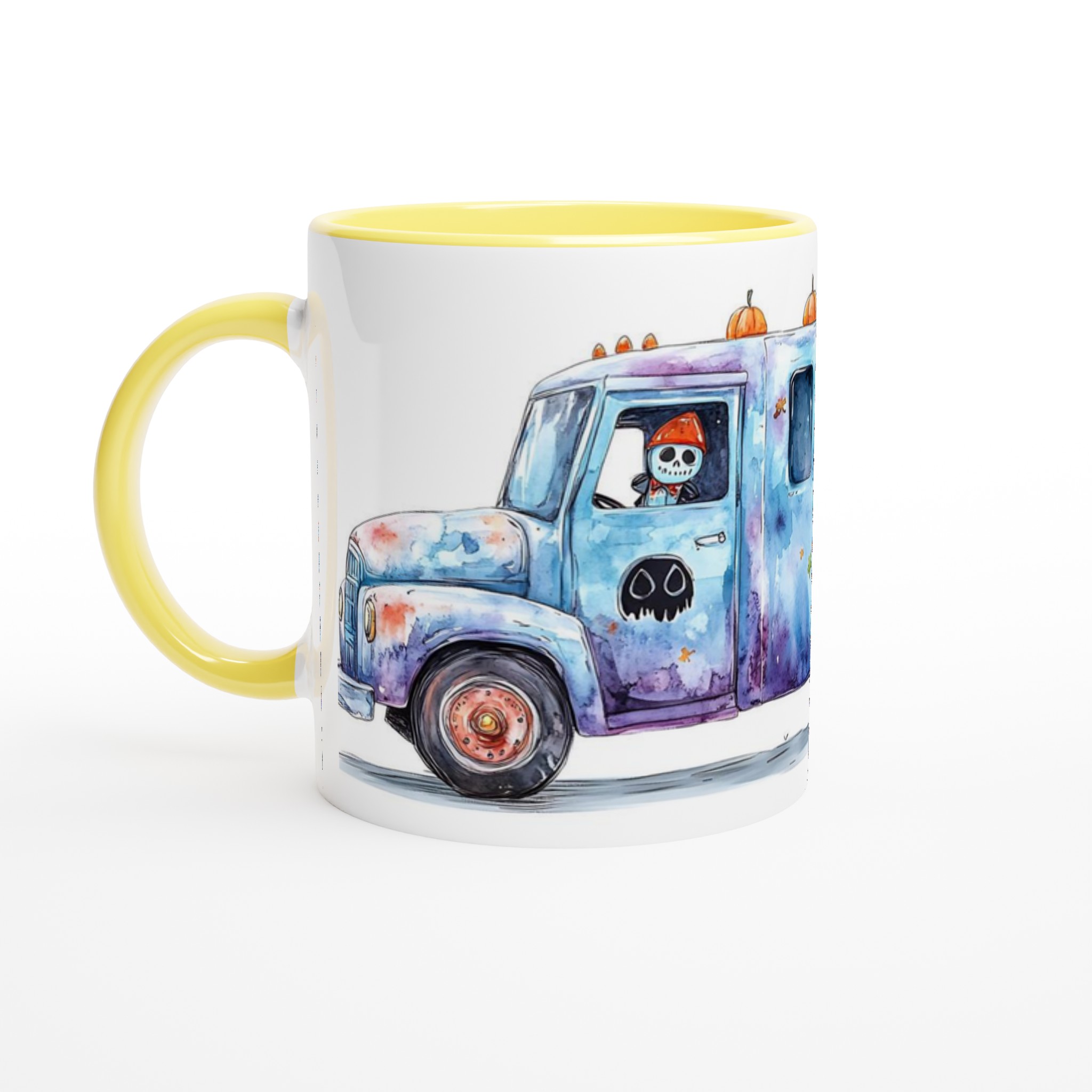 Spooky-Sweet Food Truck Keramikmugg – Perfekt för Halloweenälskare i sju färgglada nyanser 3 0aa1514b-6dd0-44e9-aafb-963b0664b79f