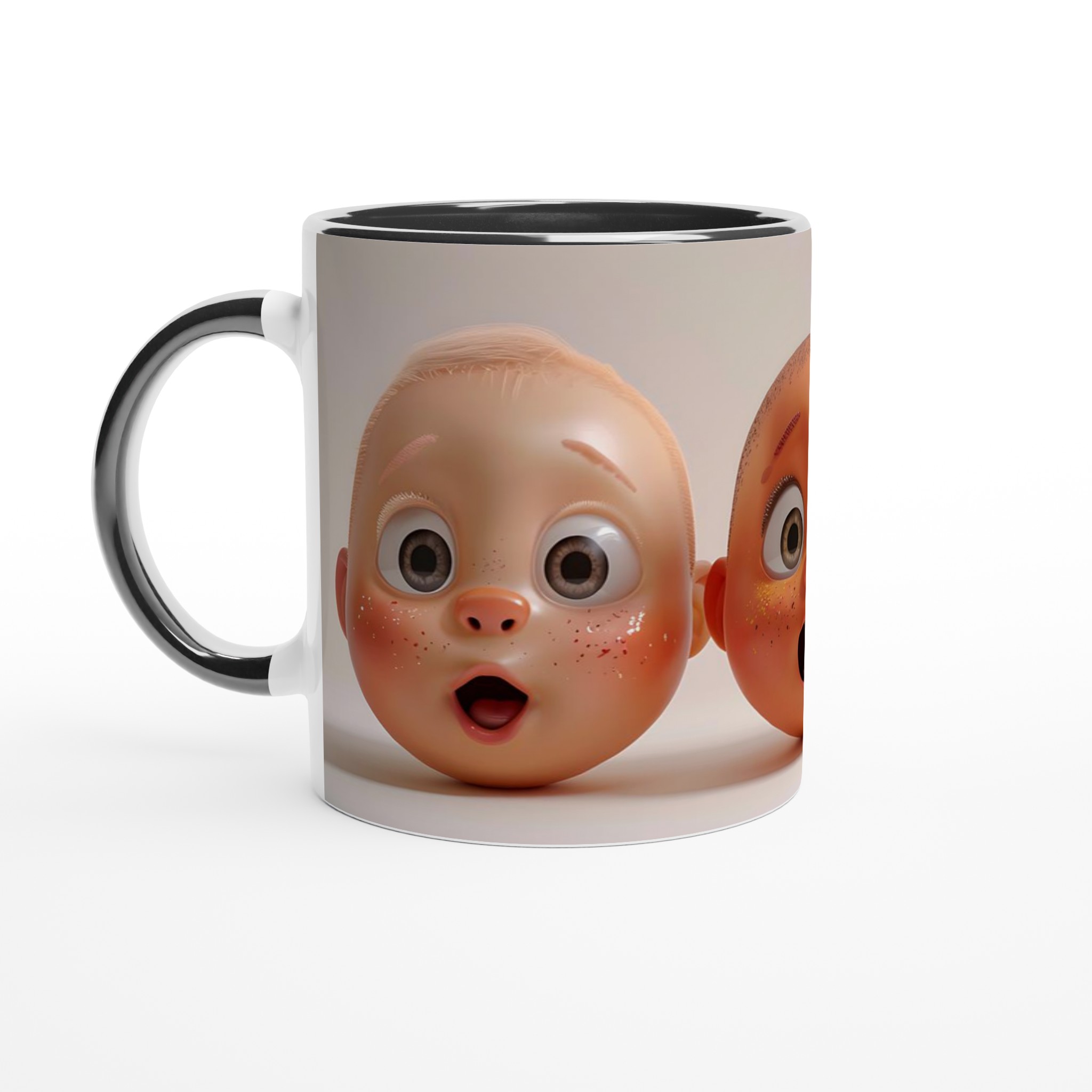 Kawaii Chockad Baby Mug – Söt 11oz Keramisk Mugg för Kaffe, Te och Glädje i Flera Färger 4 0b32acb6-2feb-4048-b384-20523596e0d9