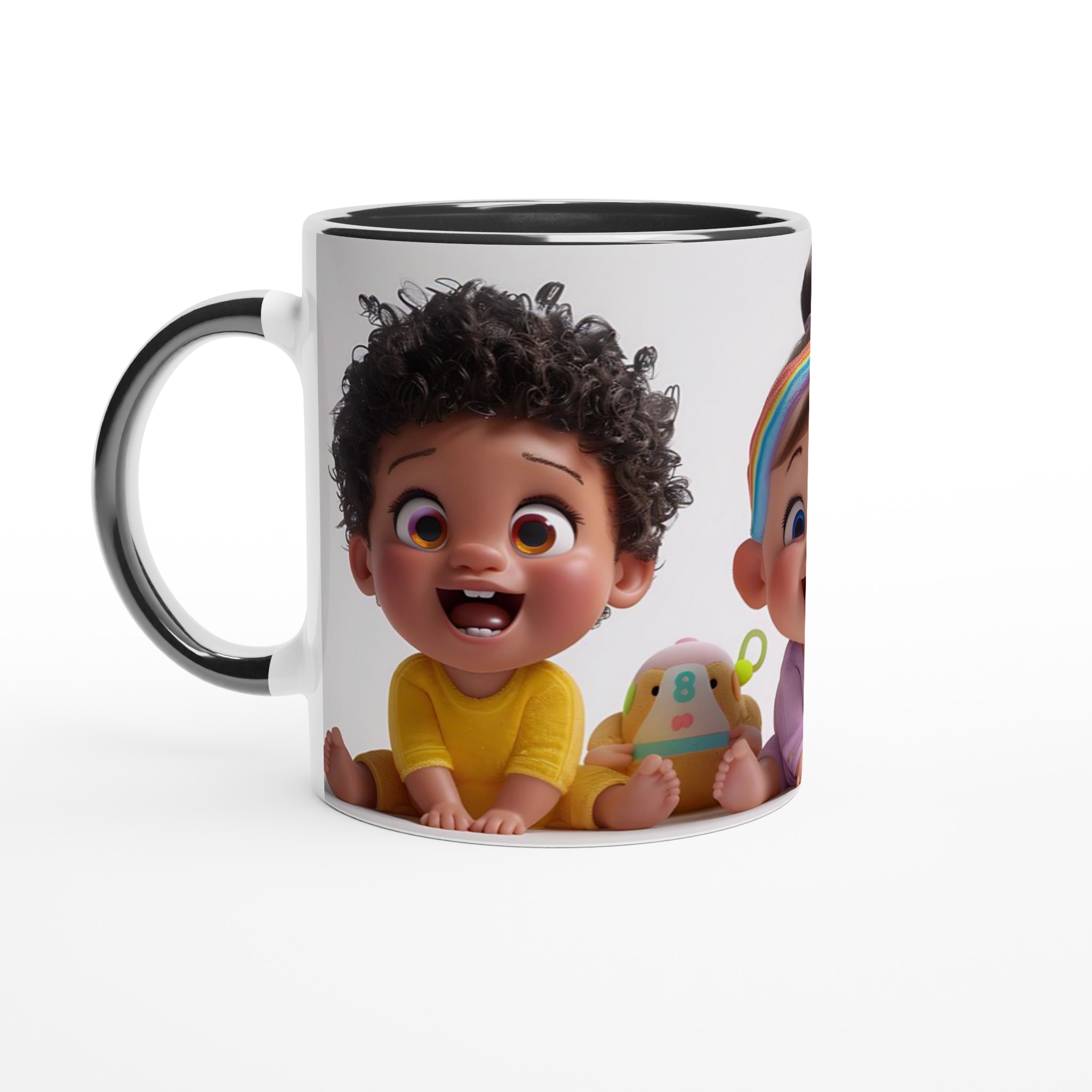 Söta Babyvänner 11oz Keramikmugg - Charmig & Hållbar för Vardagsglädje 4 0b497f91-bd7a-4465-8969-7be78445dd02