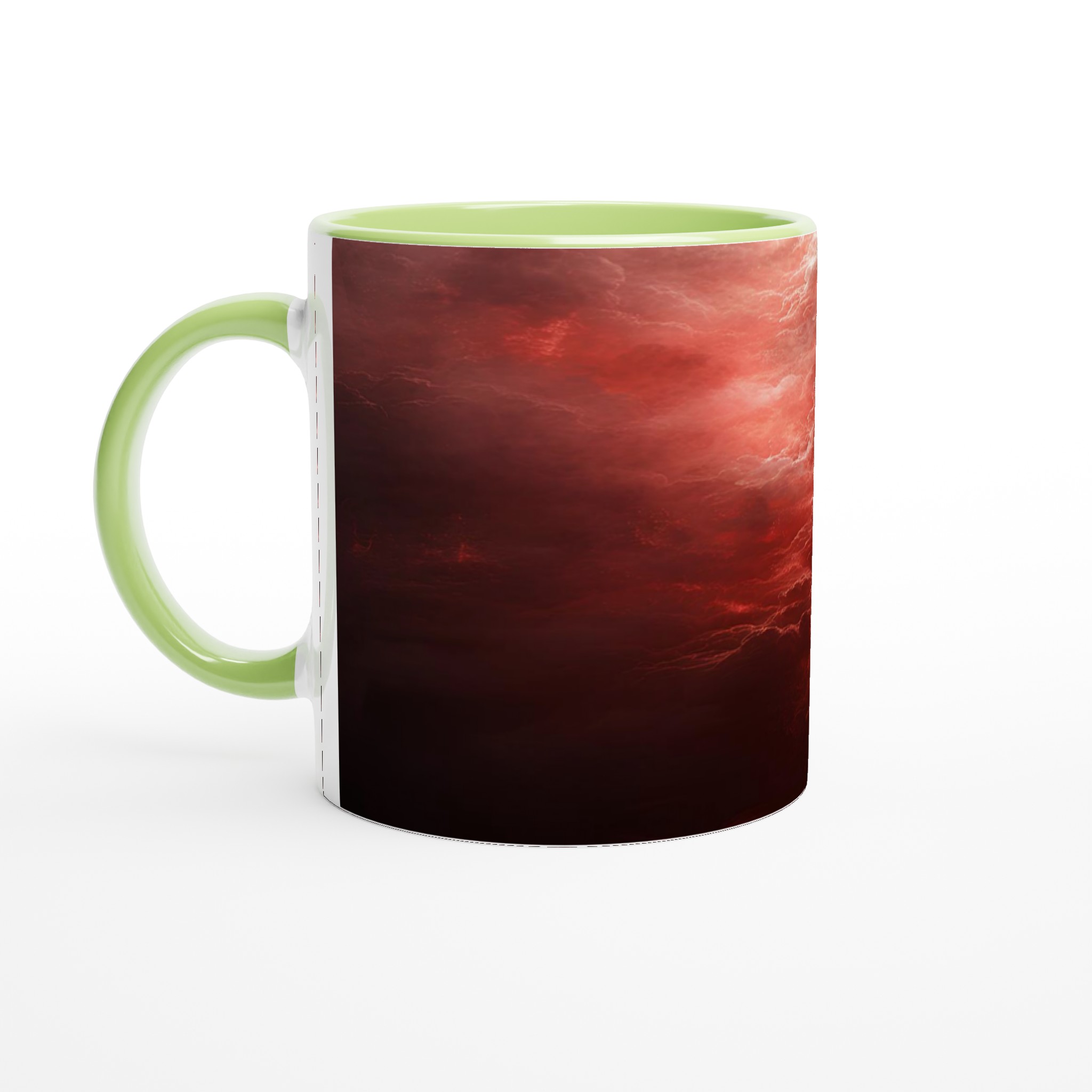 Mörk abstrakt molnkonst 11oz Keramisk Mugg – Mystisk Eldröd Design för Din Favoritdryck 7 0b4f16d2-1c89-44bc-8a78-cecf55aff9bc
