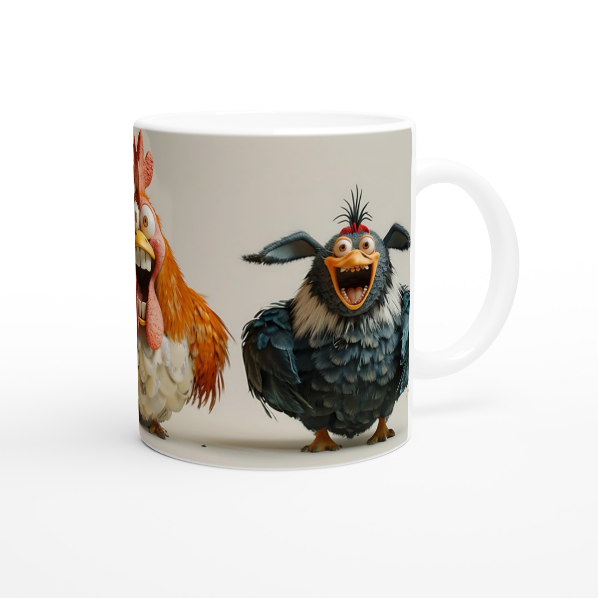 Skrikande Djur Muggen: Rolig 11oz Keramisk Mugg för Kaffeälskare – Välj din färg! 9 0b6ced58-50f3-42d5-9356-a37b2be7470b