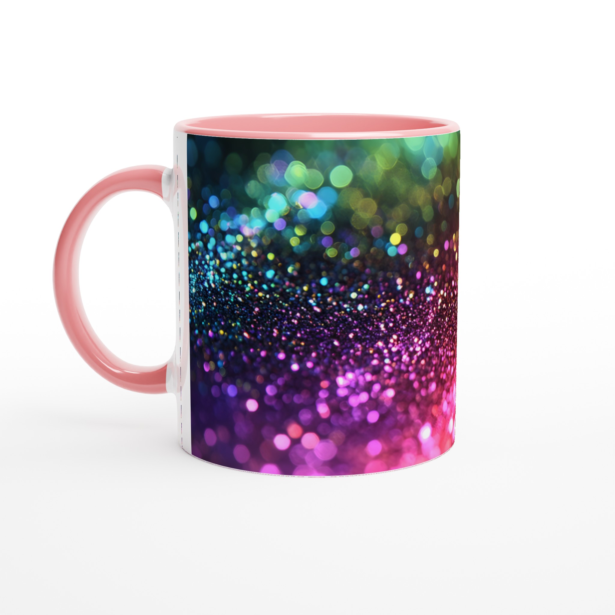 Glittrande Regnbågs Keramikmugg - 11oz Favoritmugg i Valfri Färg! 6 0b6e4668-358e-4b2a-bfd6-69b25a6067c4