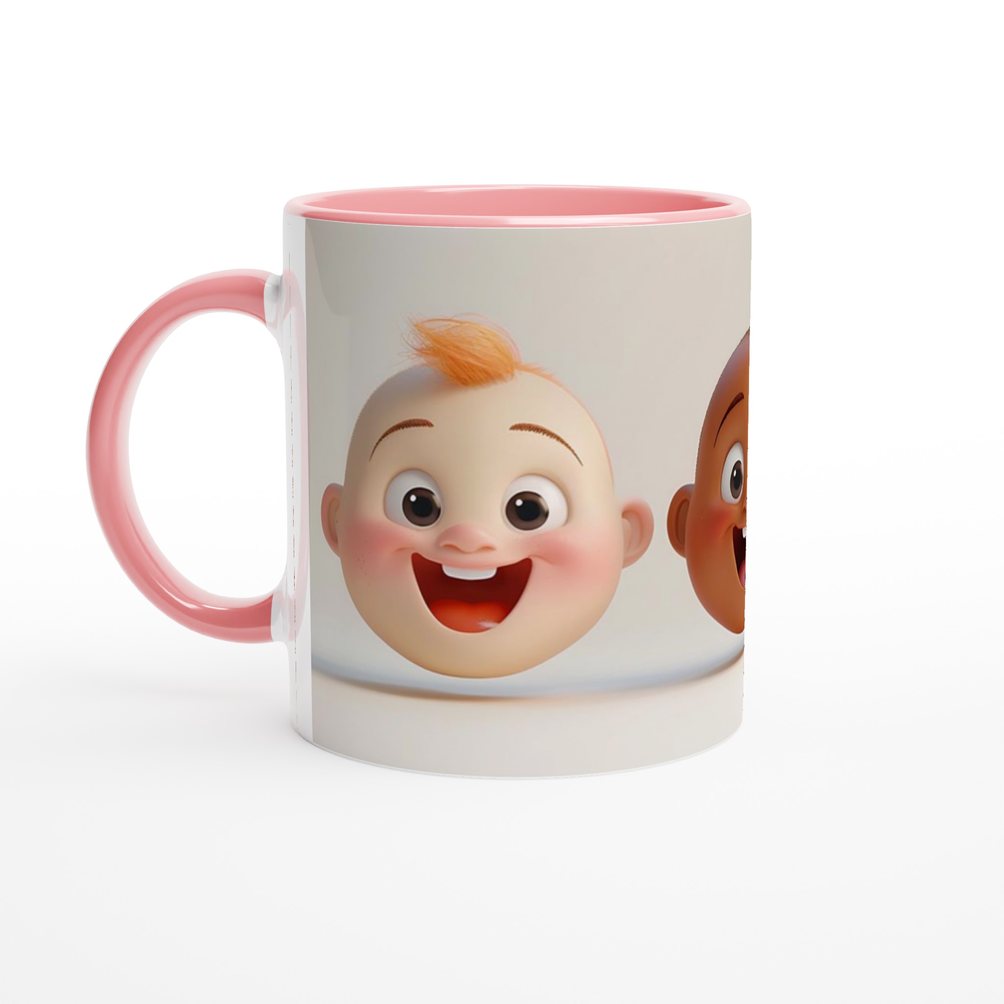 Vit 11oz Keramisk Mugg – Fira Glädje med "Världens Bästa Vänner"-motiv 6 0b7a5960-c001-46f7-b640-05ae905bf1d7