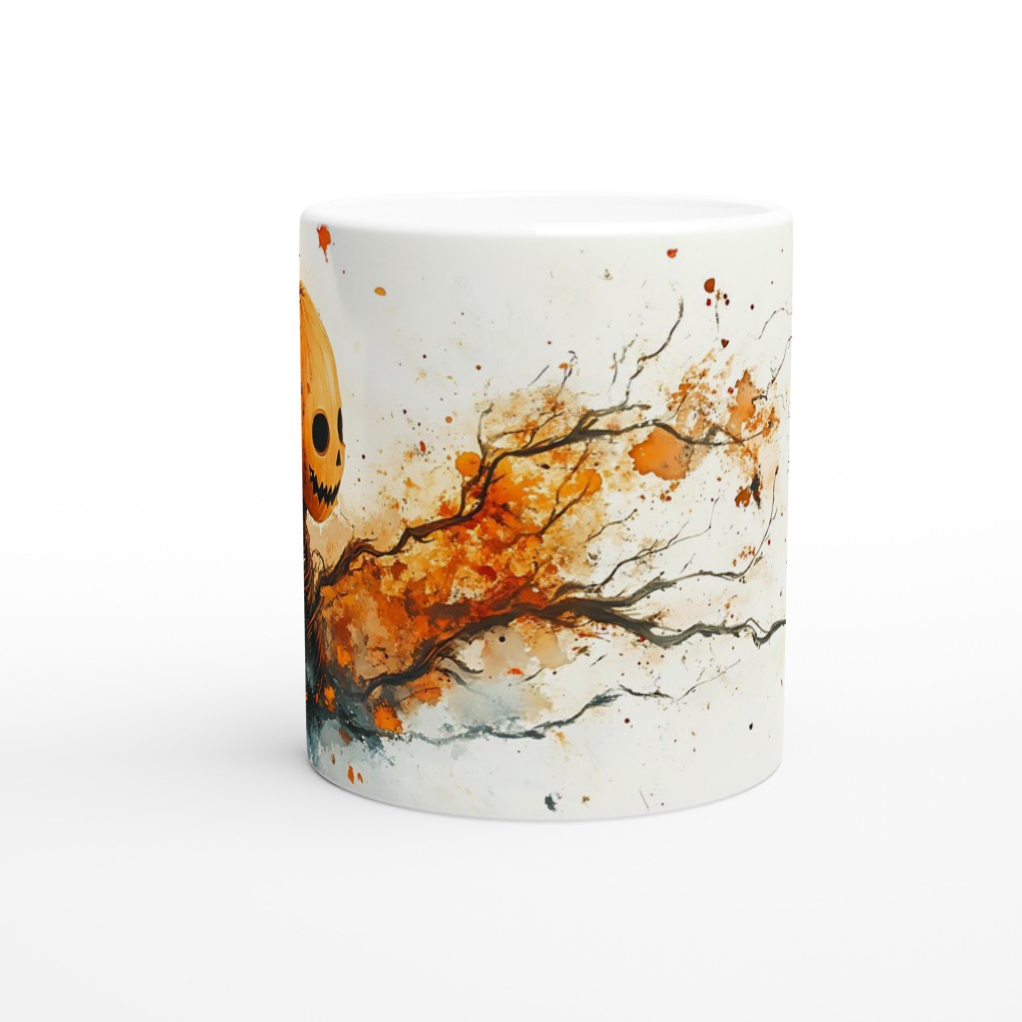 Mystisk Pumpa Konst Mugg - Livfull Halloween Akvarell Keramisk Kaffemugg i Olika Färger 8 0b96b210-d2e0-4c21-8e4e-1d9d84e1a1de