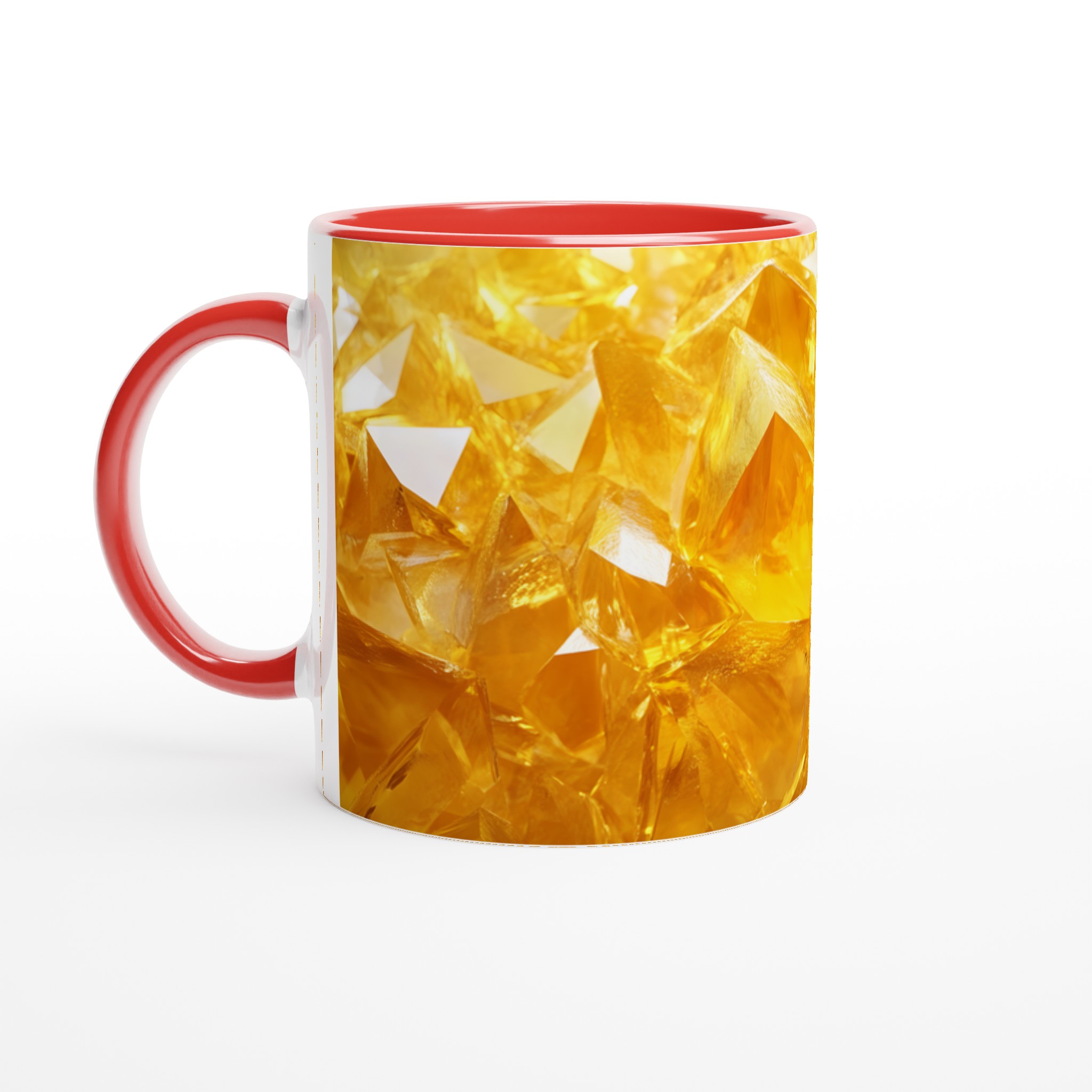 Gyllene Kristallinspirerad 11oz Keramisk Mugg – Lys upp din dag med glittrande färgval 5 0bb0a256-b136-4376-b581-cb22e2c139f8