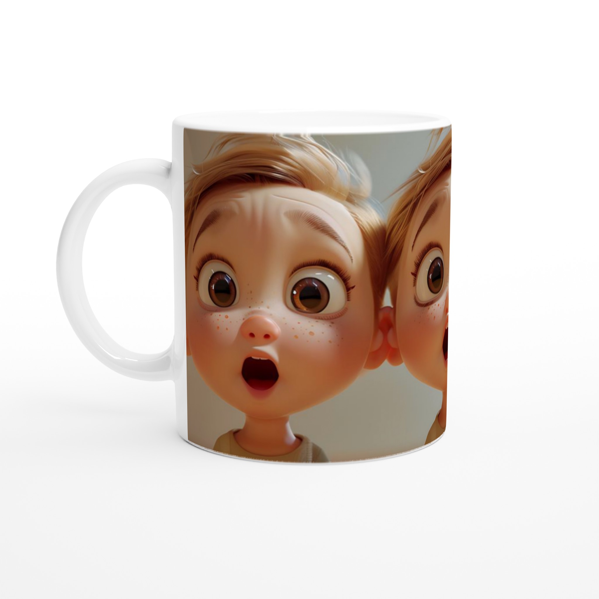 Förbluffande Ansikten 11oz Keramisk Mugg – uttrycksfull design för varje klunk 1 0beae222-b518-4d82-910f-630edb28d672