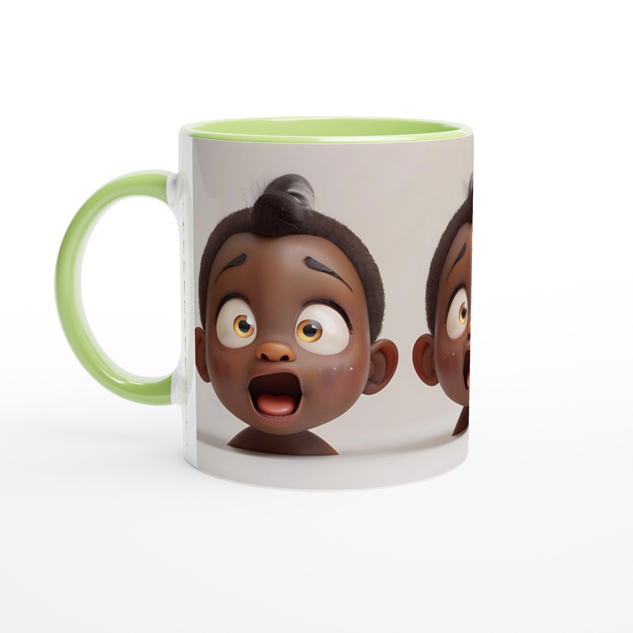 "Oh My!" Keramikmugg - Charmig Karikatyr i Valfri Färg - 11oz Favorit för Kaffe & Te 7 0c0528d1-71ce-43dc-94e5-3bd7ef55d89d