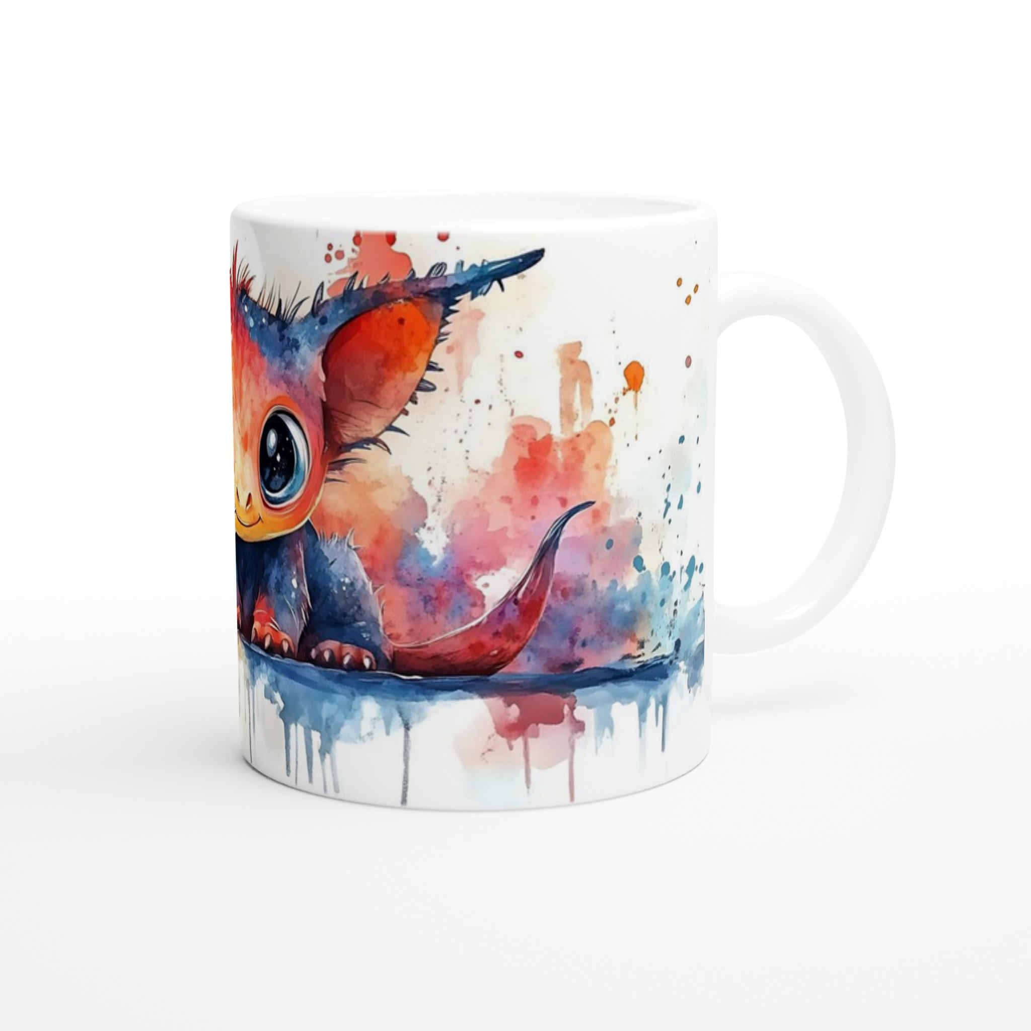 Färgsprakande Kawaii Monster Keramikmugg – 11oz, Välj Din Favoritfärg! 9 0c366b2b-b4c7-4d94-820b-07006dbe109a